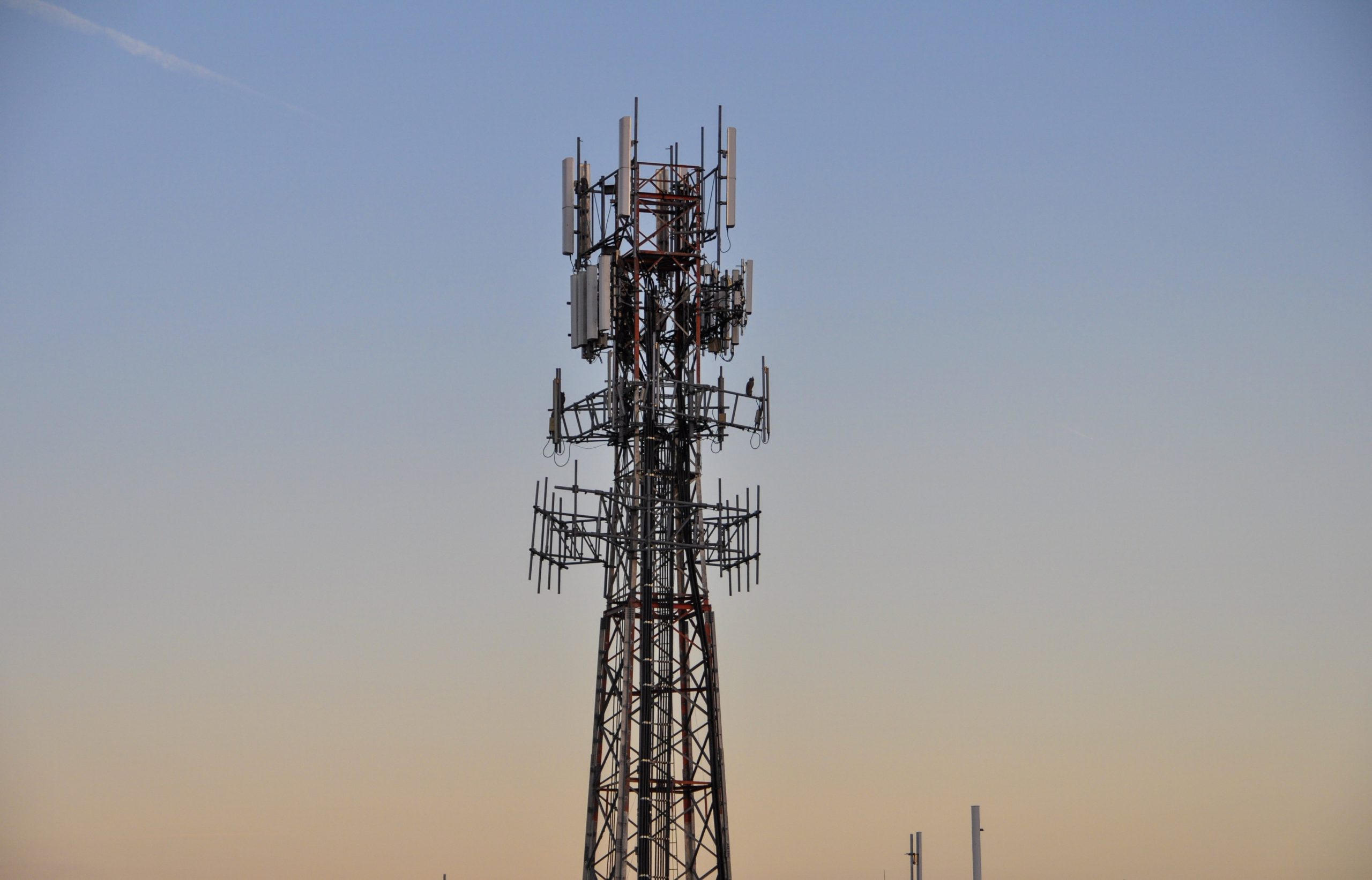 Cell Tower at Sundown