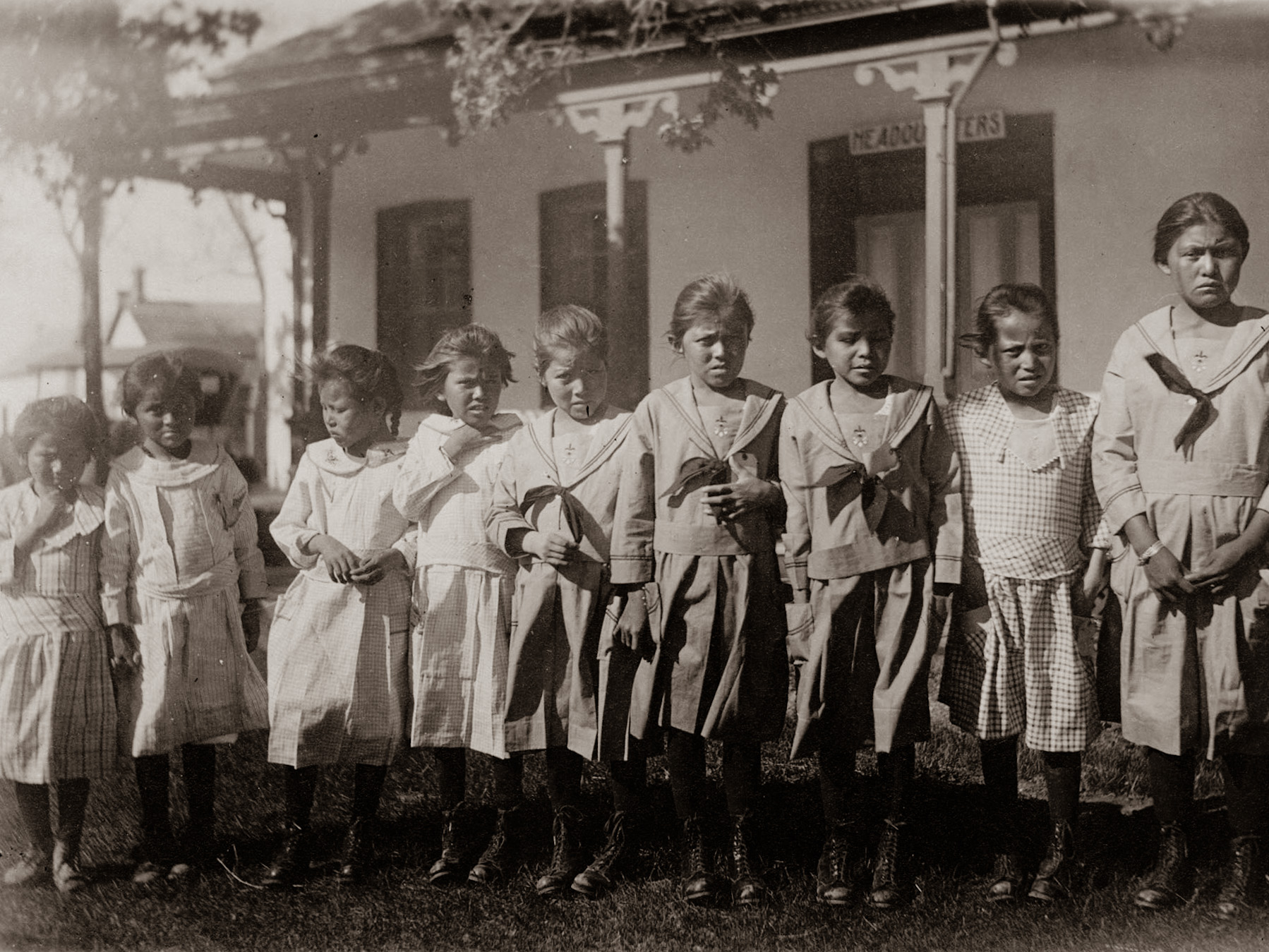 Indian Boarding School Students