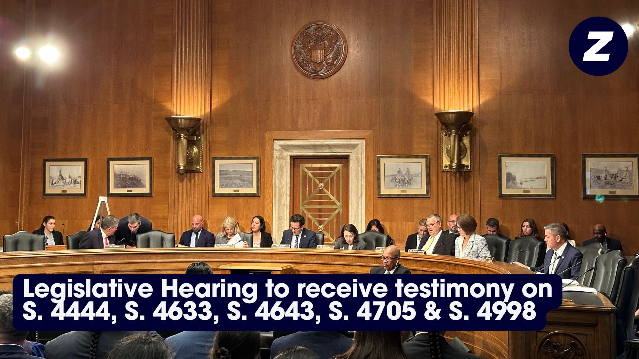 Legislative Hearing to receive testimony on S.4444, S.4633, S.4643, S.4705 & S.4998