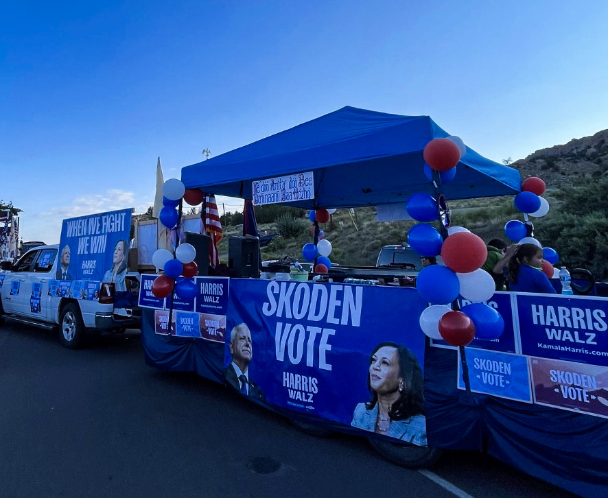 Kamala Harris Campaign at Navajo Nation Fair