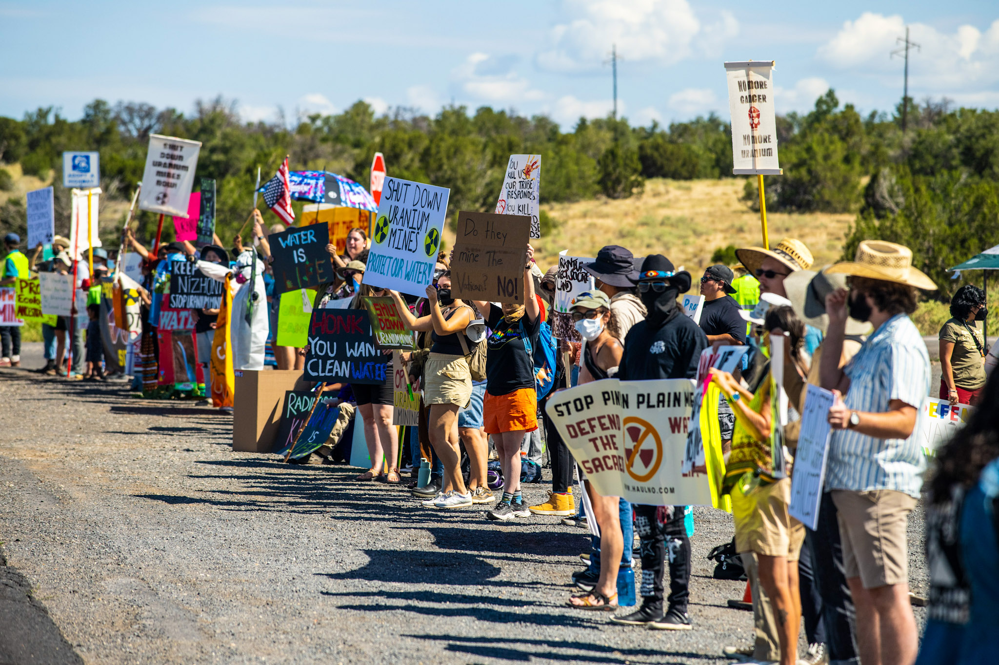 Pinyon Plain Mine Protest