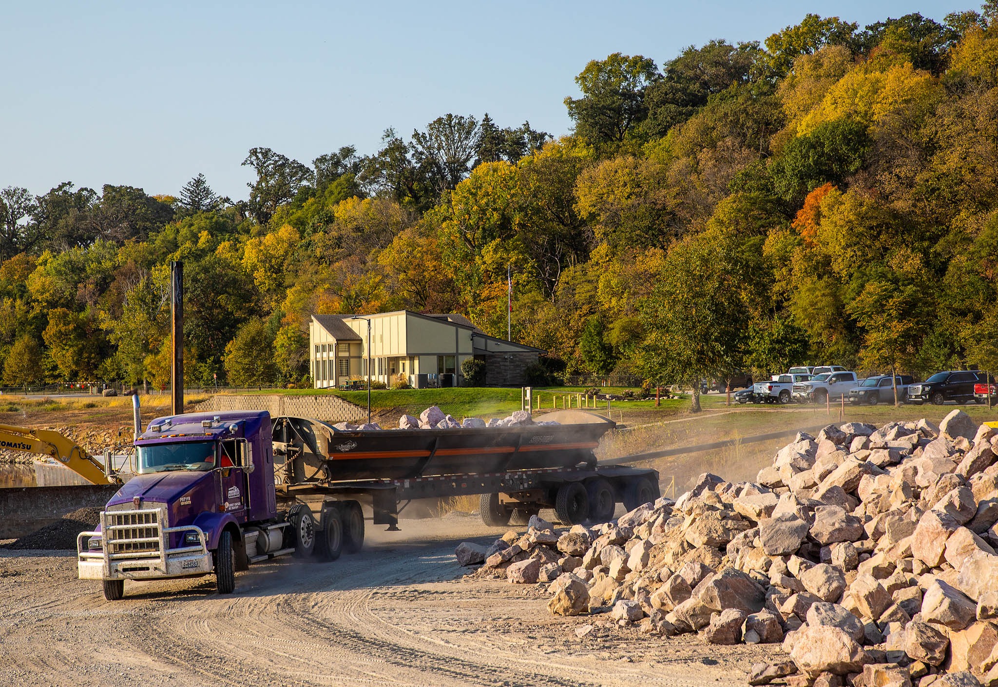 USACE Omaha District, tribally-owned company partner for Missouri River maintenance