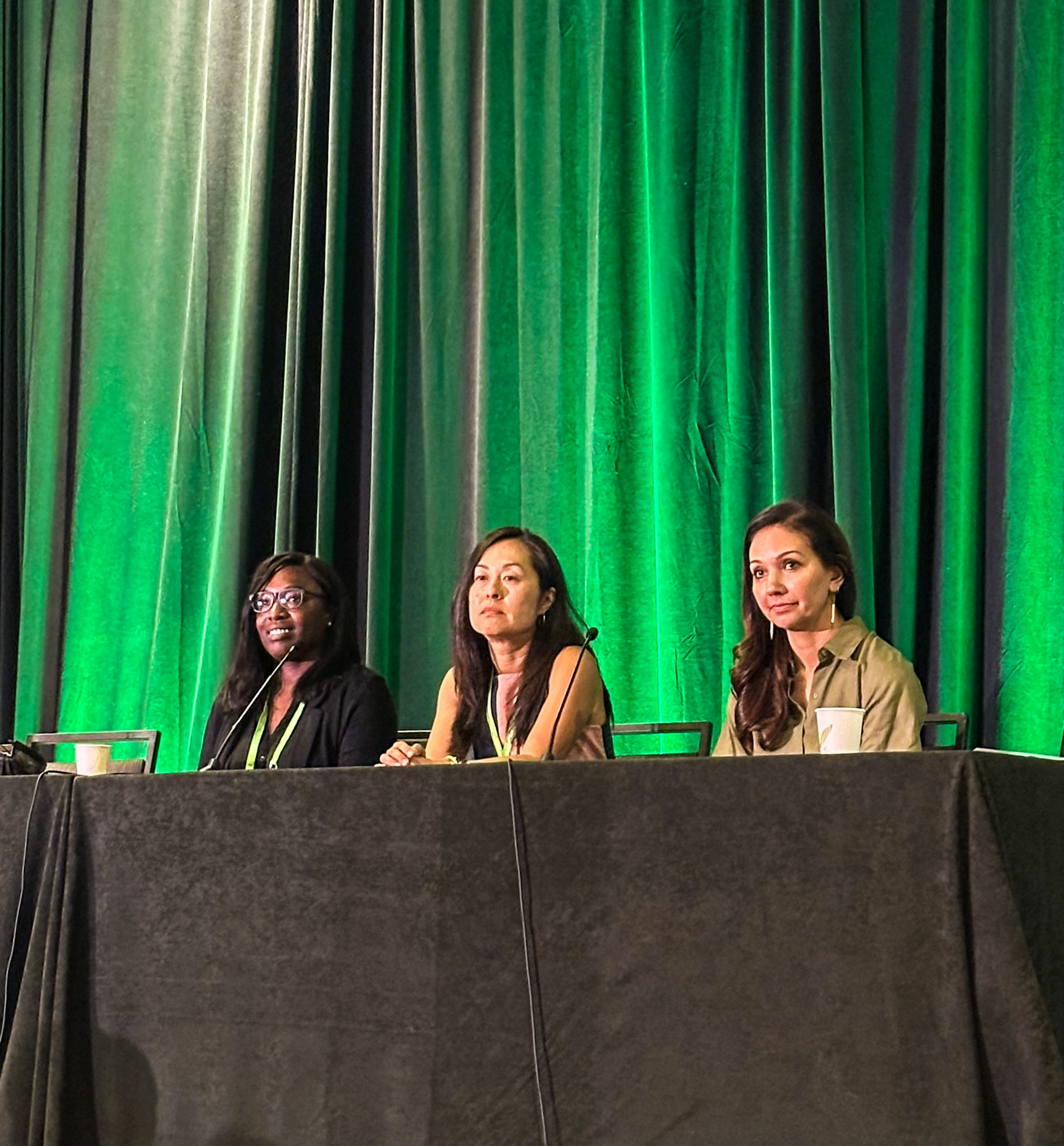 Christine Ekenga, Iona Cheng and Leticia Nogueira