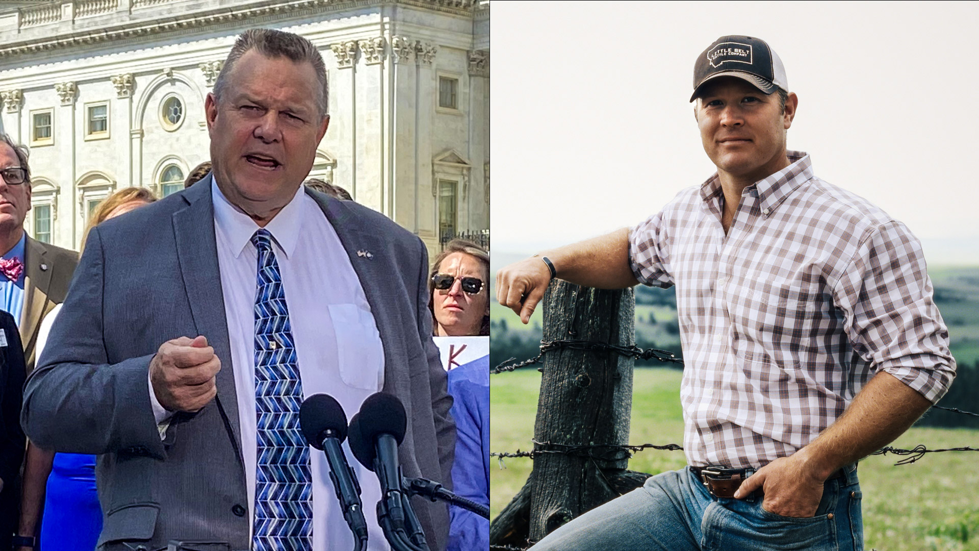 Jon Tester and Tim Sheehy