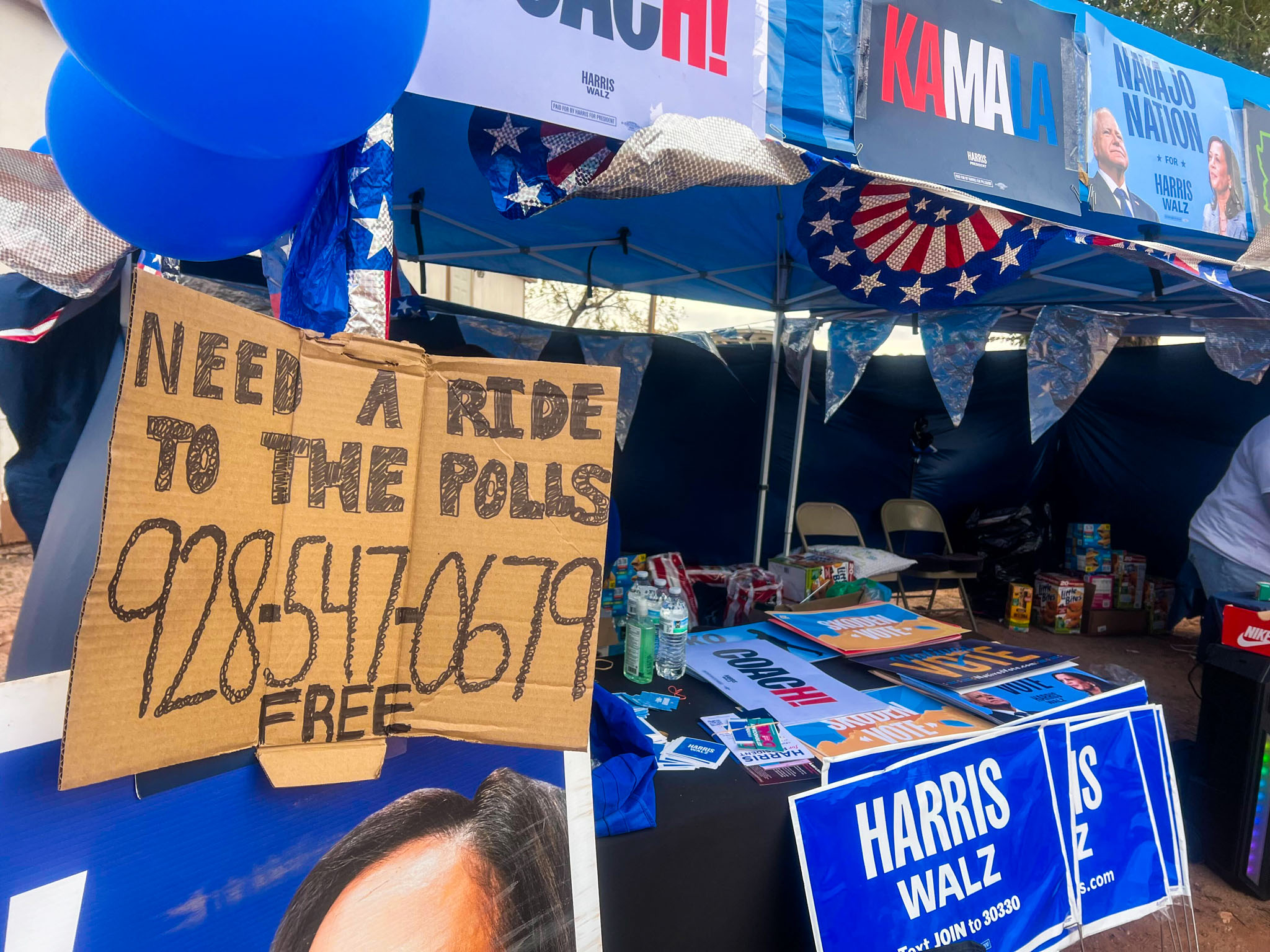 Election Day on Navajo Nation