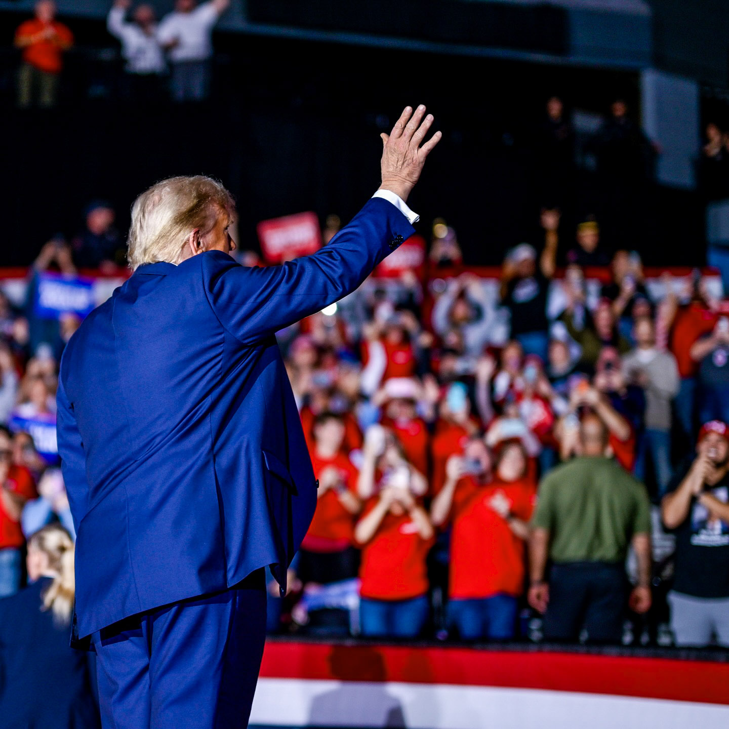 Republican Donald Trump claims victory after sweeping nationwide presidential vote