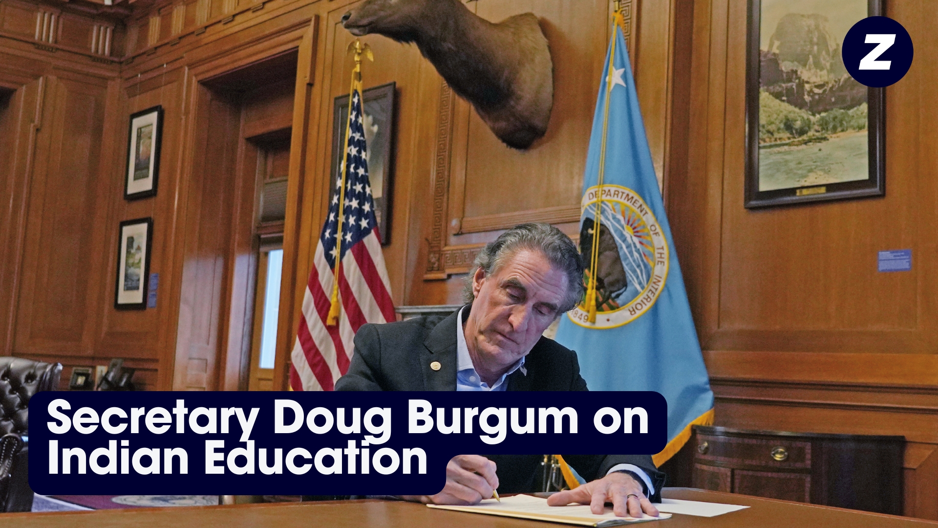 Secretary of the Interior Doug Burgum on Indian Education