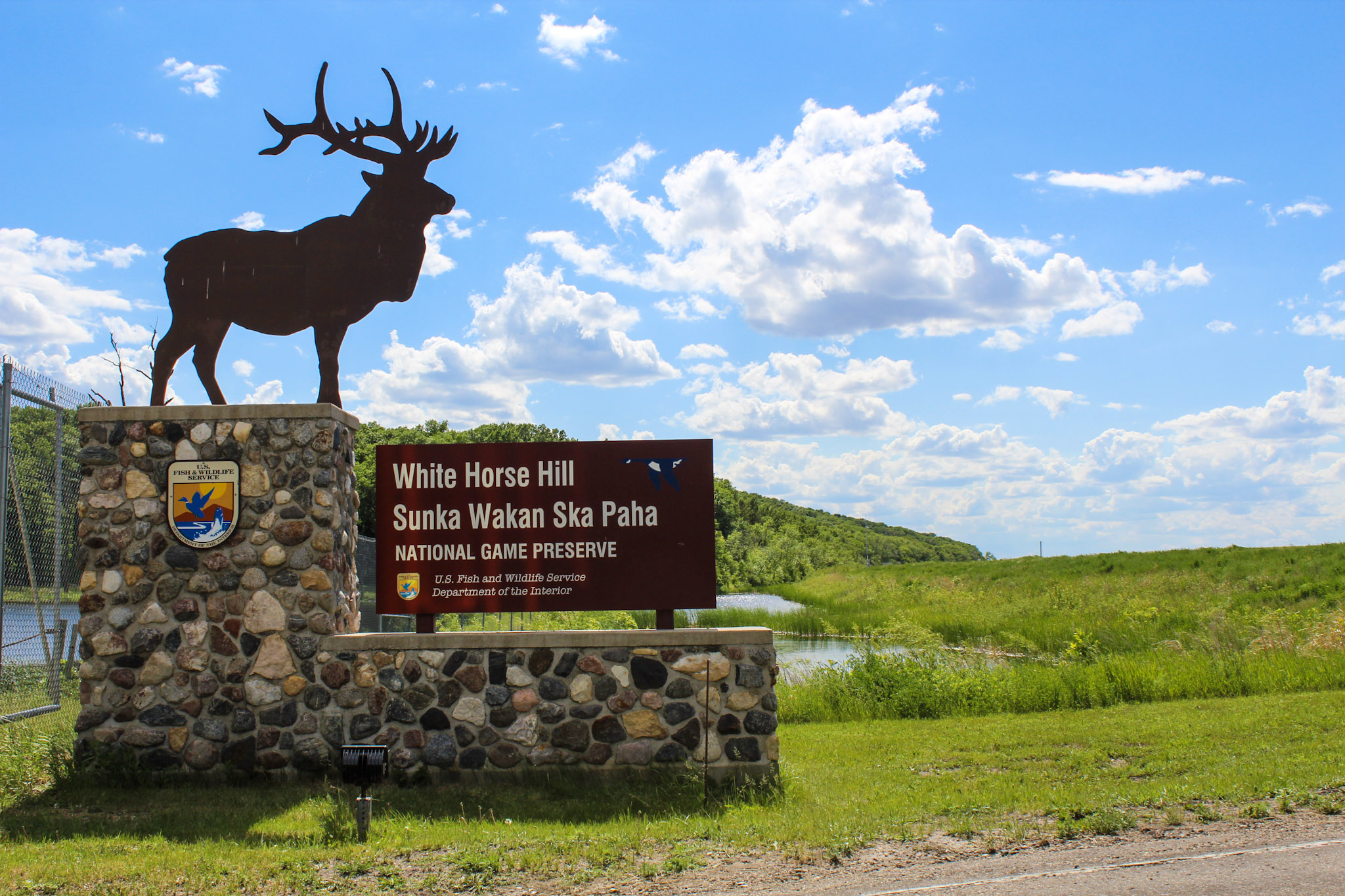 White Horse Hill Sunka Wakan Ska Paha National Game Preserve