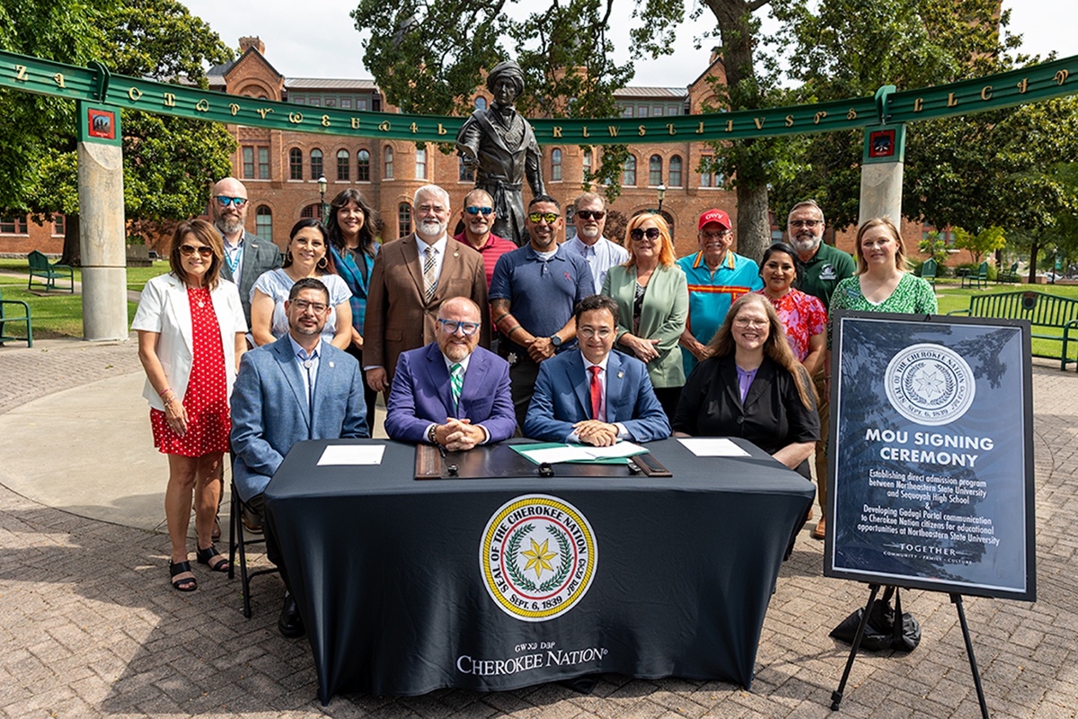 Cherokee Nation, NSU partner to create direct admission program for Sequoyah High School students