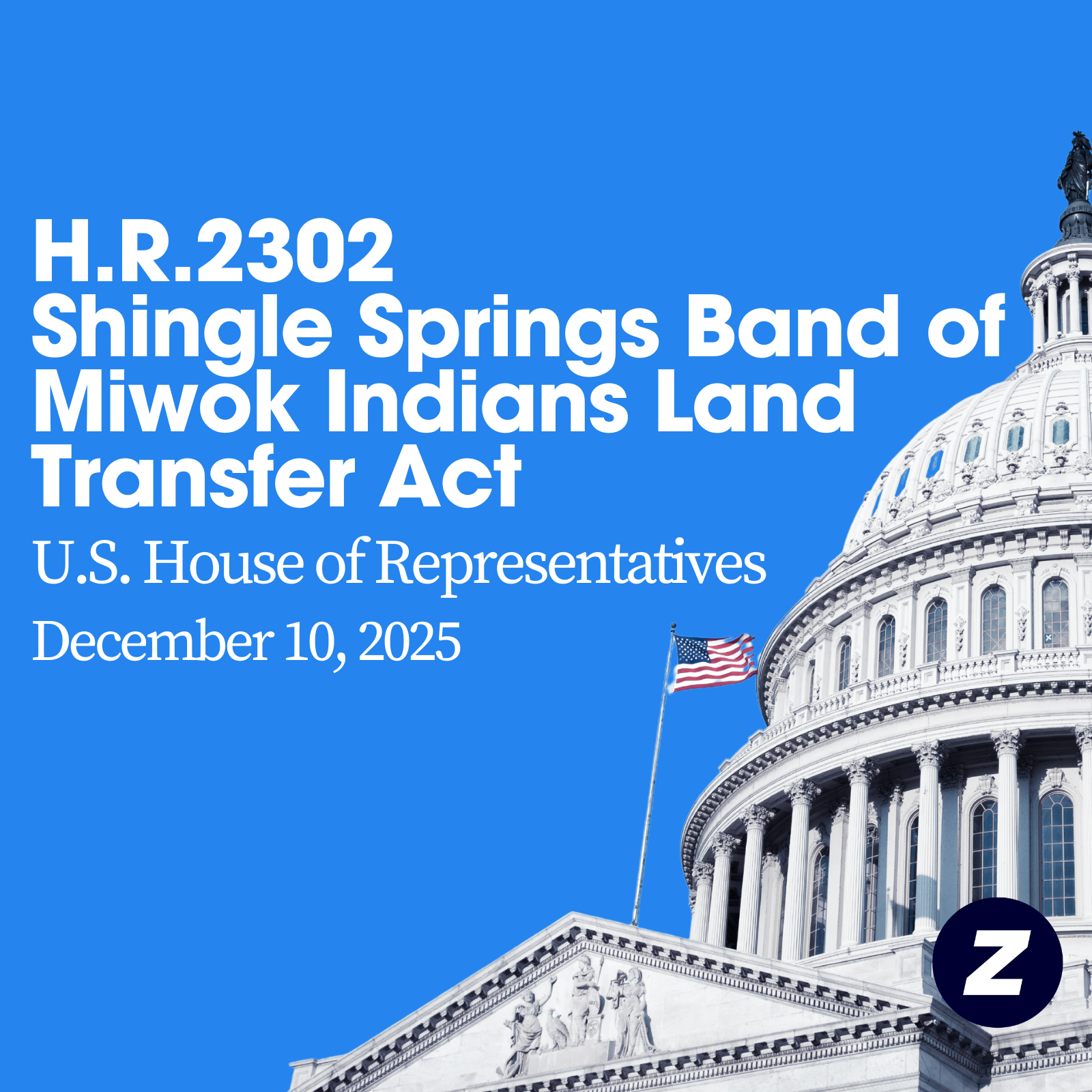 H.R.2302, the Shingle Springs Band of Miwok Indians Land Transfer Act