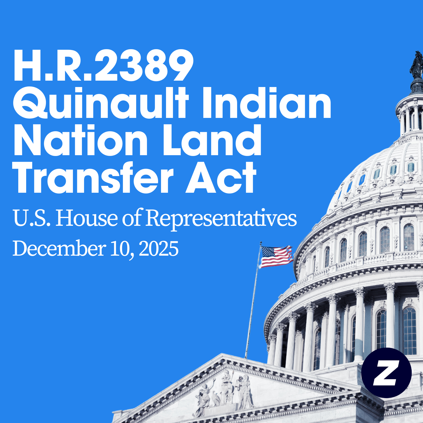 H.R.2389, the Quinault Indian Nation Land Transfer Act