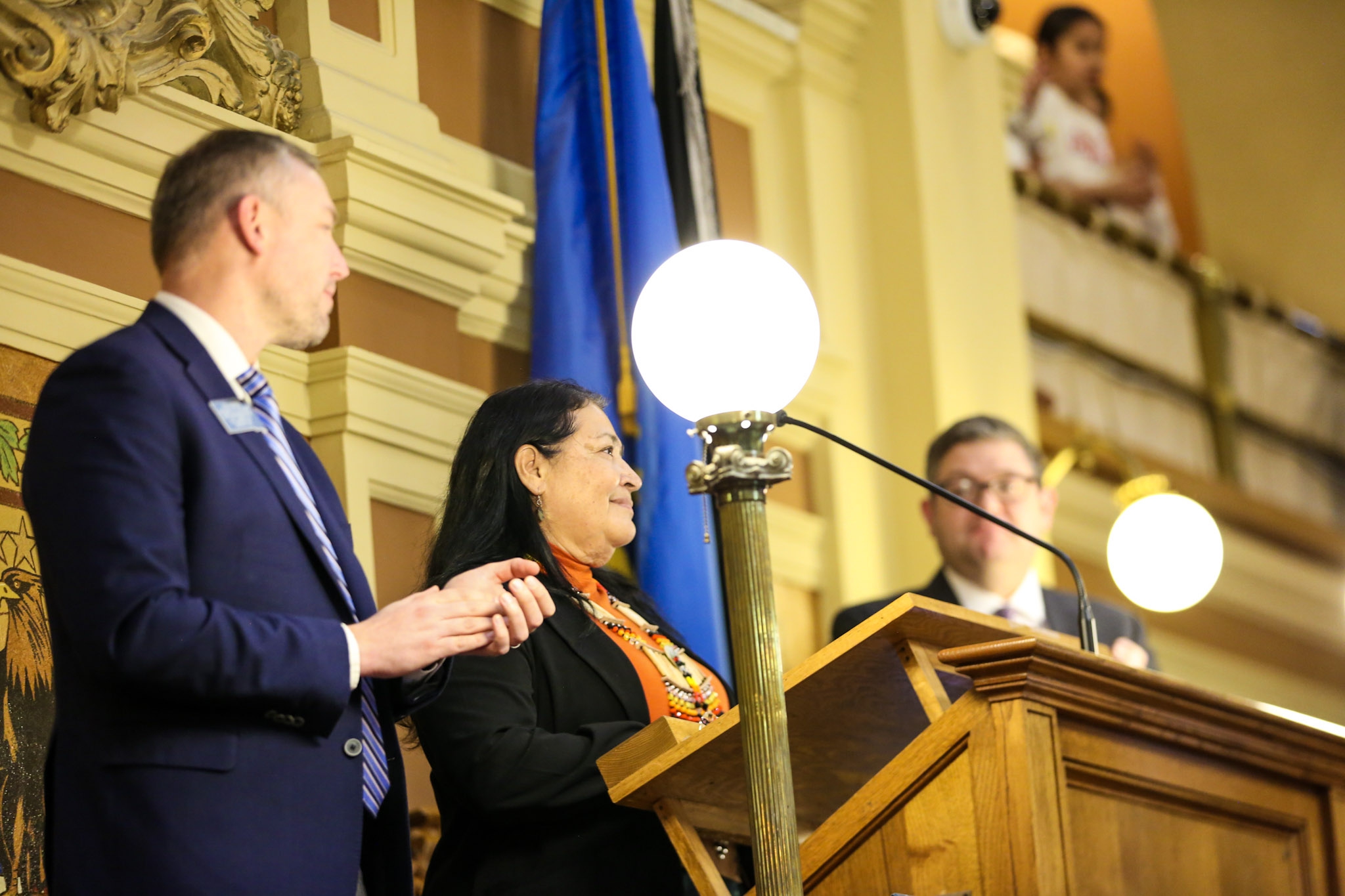 Jon Hansen, Kathleen Wooden Knife and Tony Venhuizen