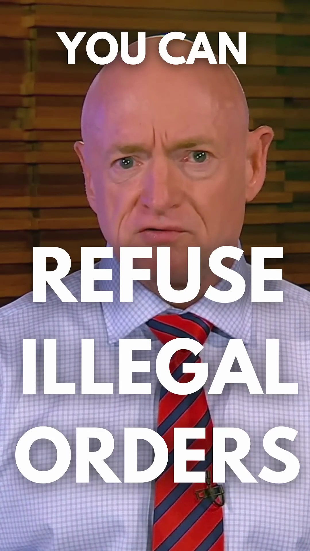 'You can refuse illegal orders'