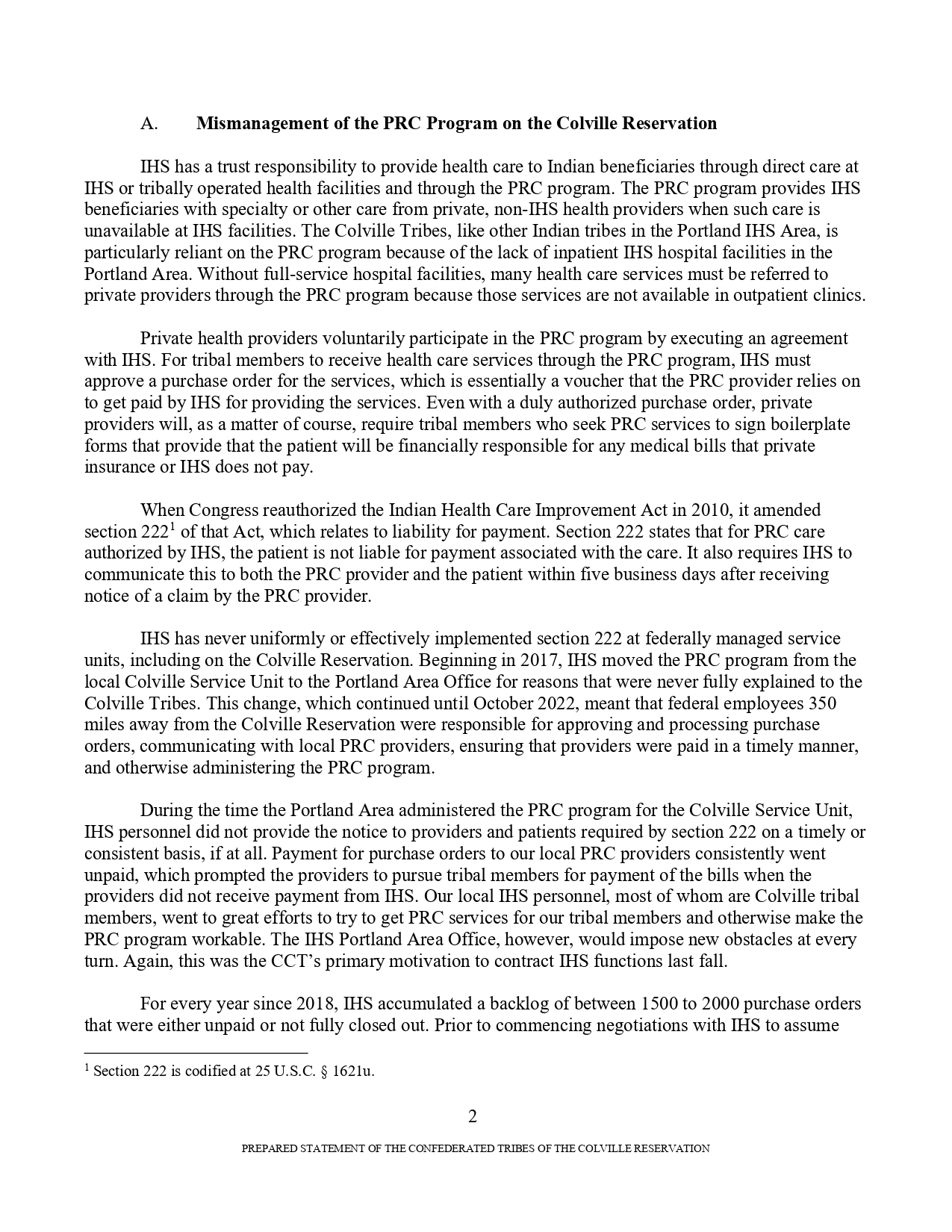 Testimony: Dayna Seymour