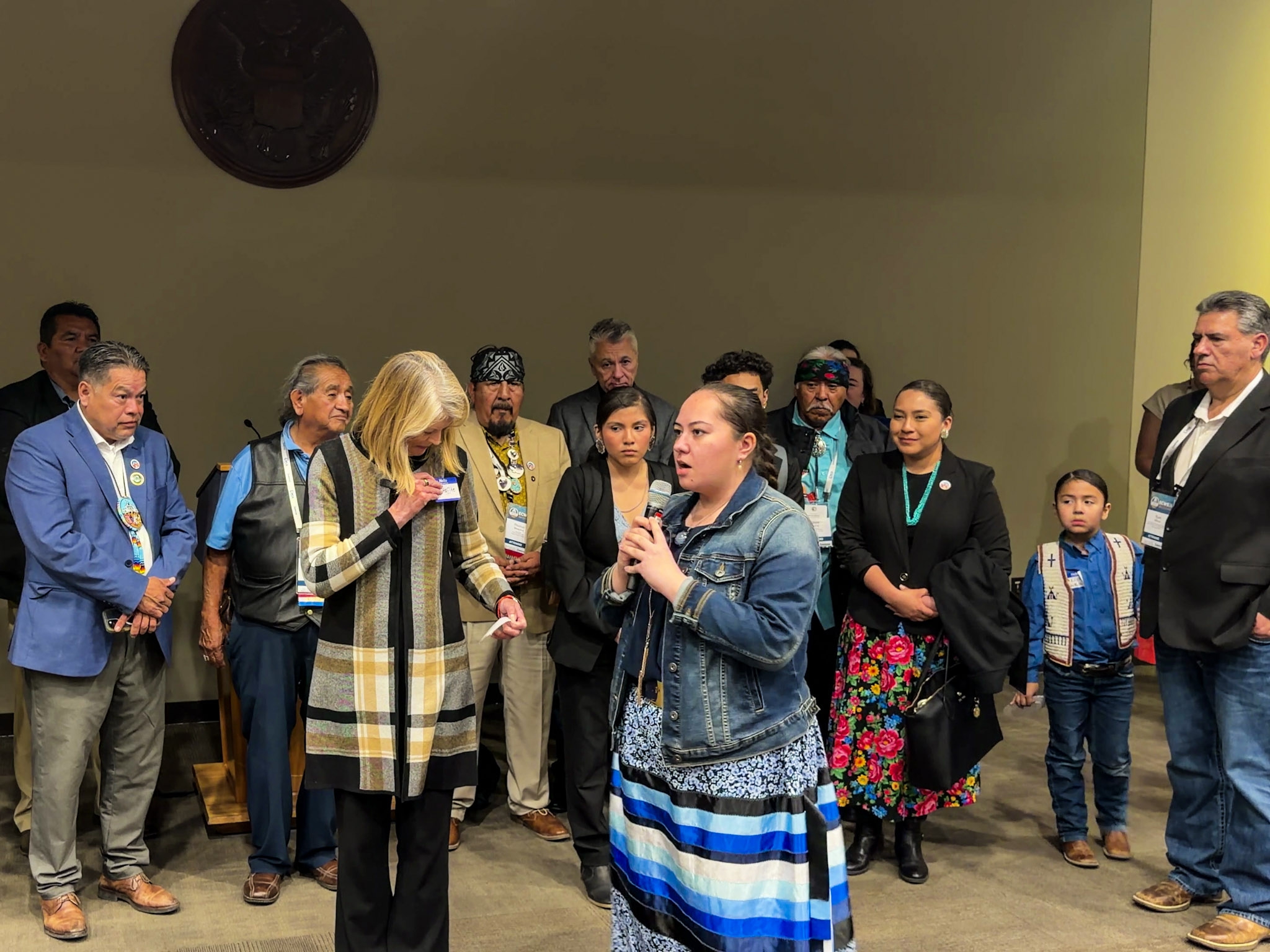 Lisa Murkowski and Bheri Rose Hallam