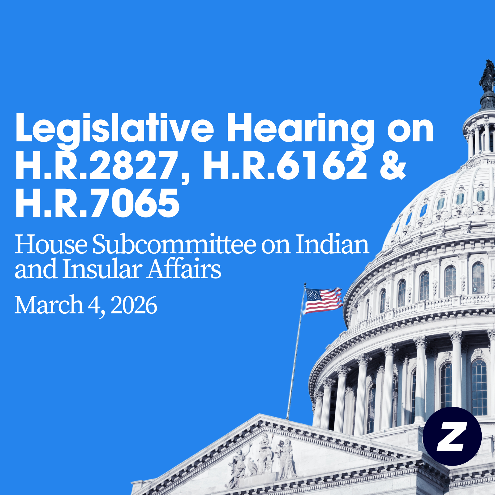 Legislative Hearing on H.R.2827, H.R.6162 and H.R.7065