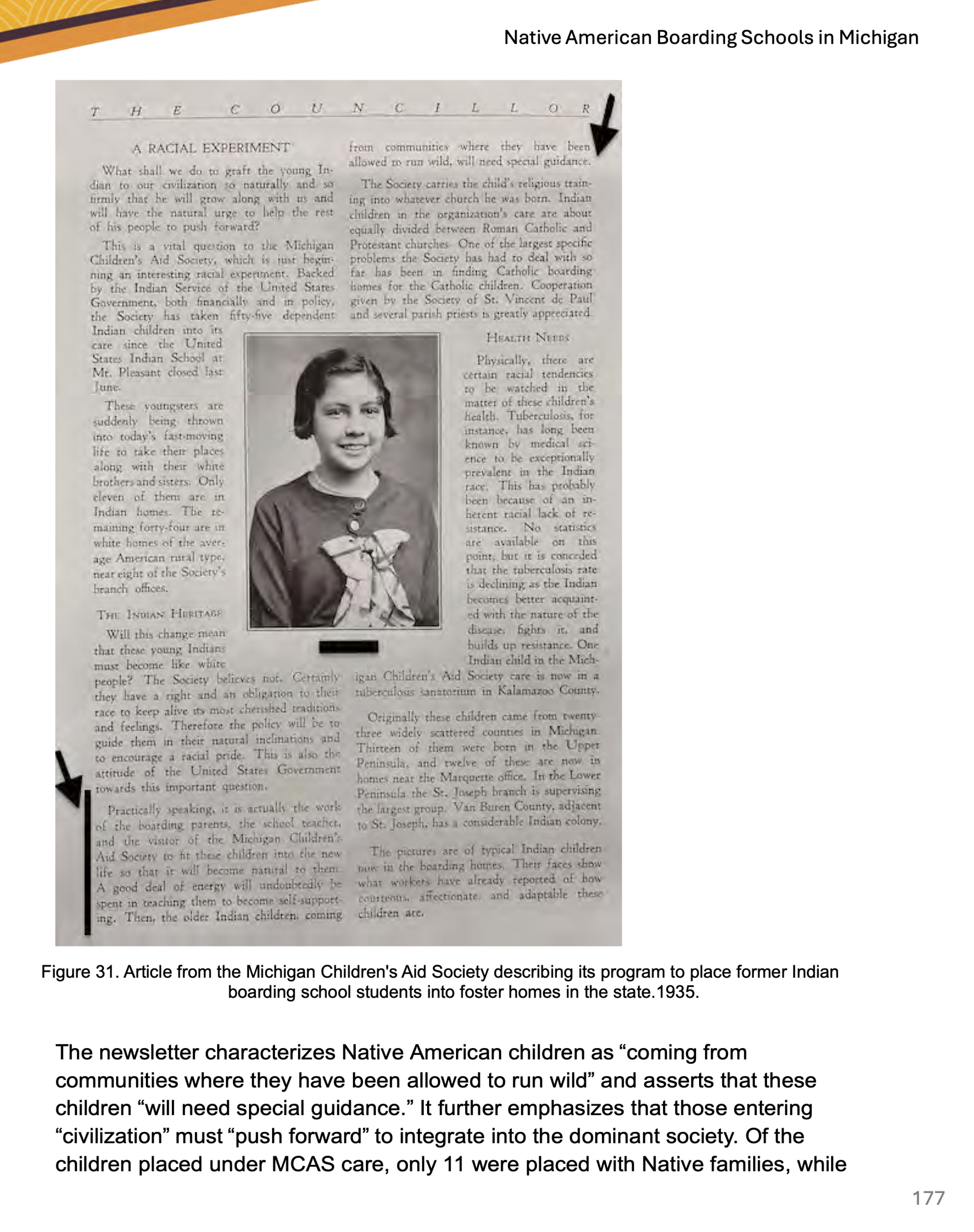 Native American Boarding Schools in Michigan