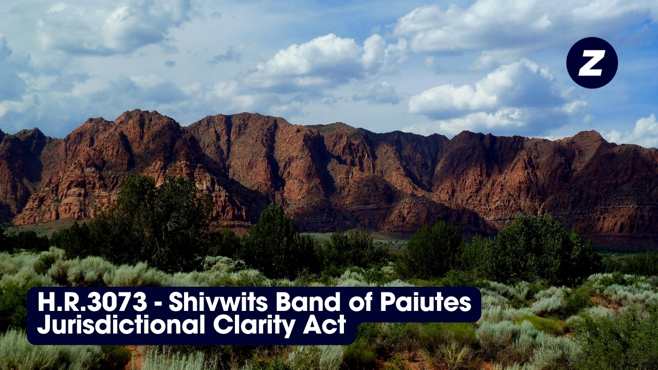H.R.3073, the Shivwits Band of Paiutes Jurisdictional Clarity Act