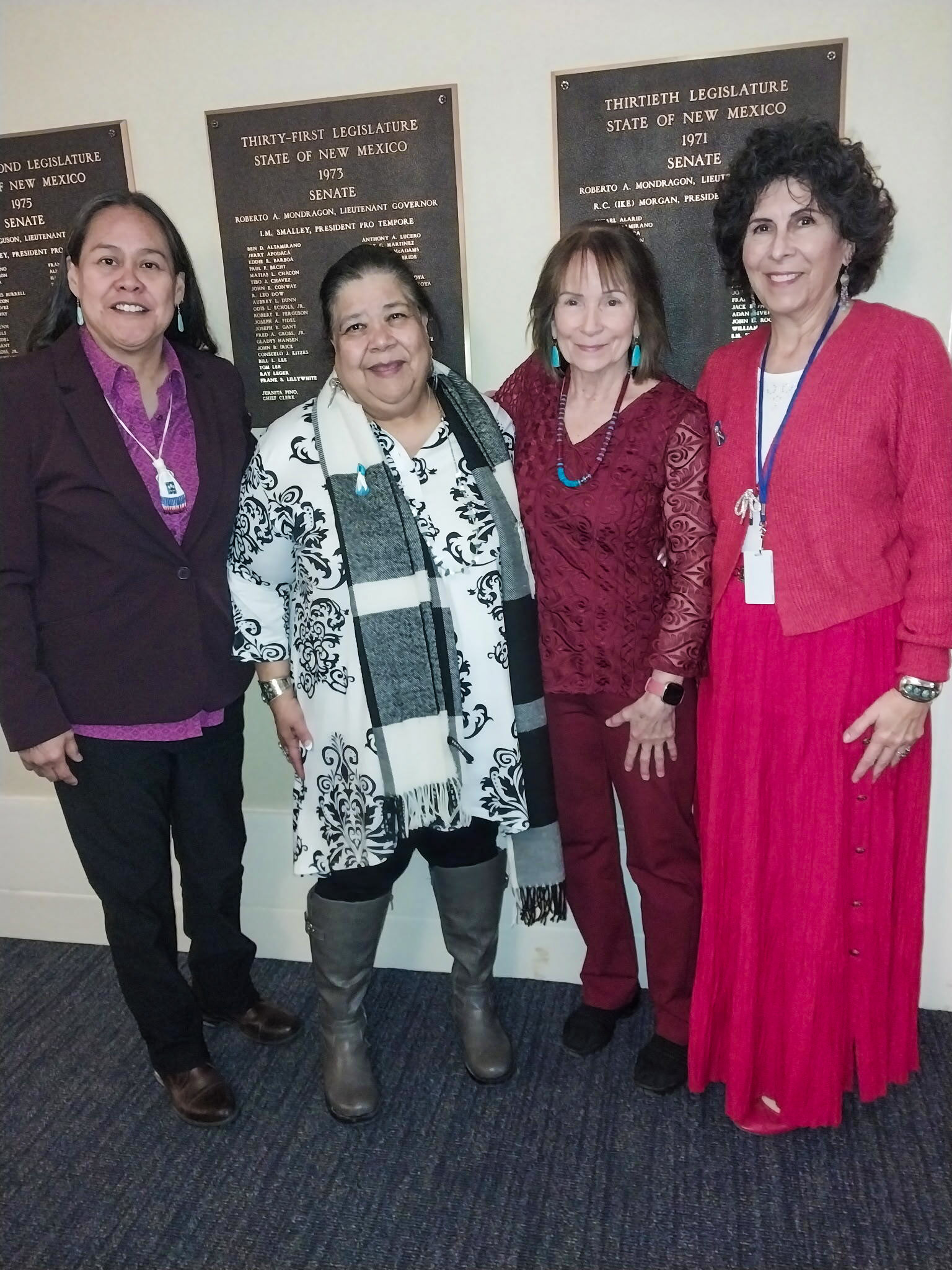 Shannon Pinto, Elena Giacci, Mimi Stewart and Linda Lopez