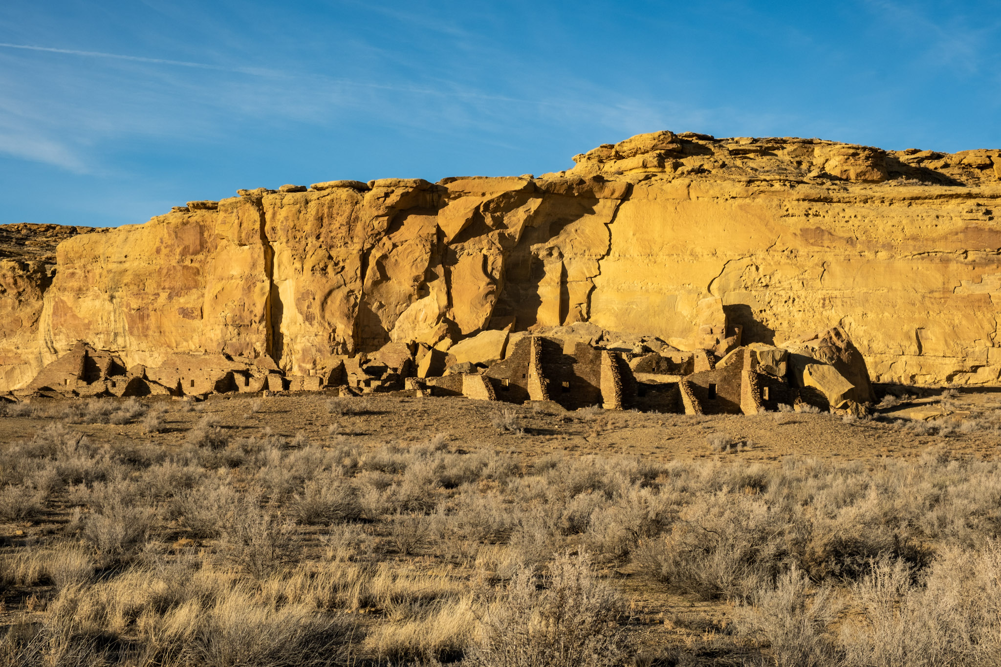 Pueblo Bonito in Chaco Culture National Historical Park