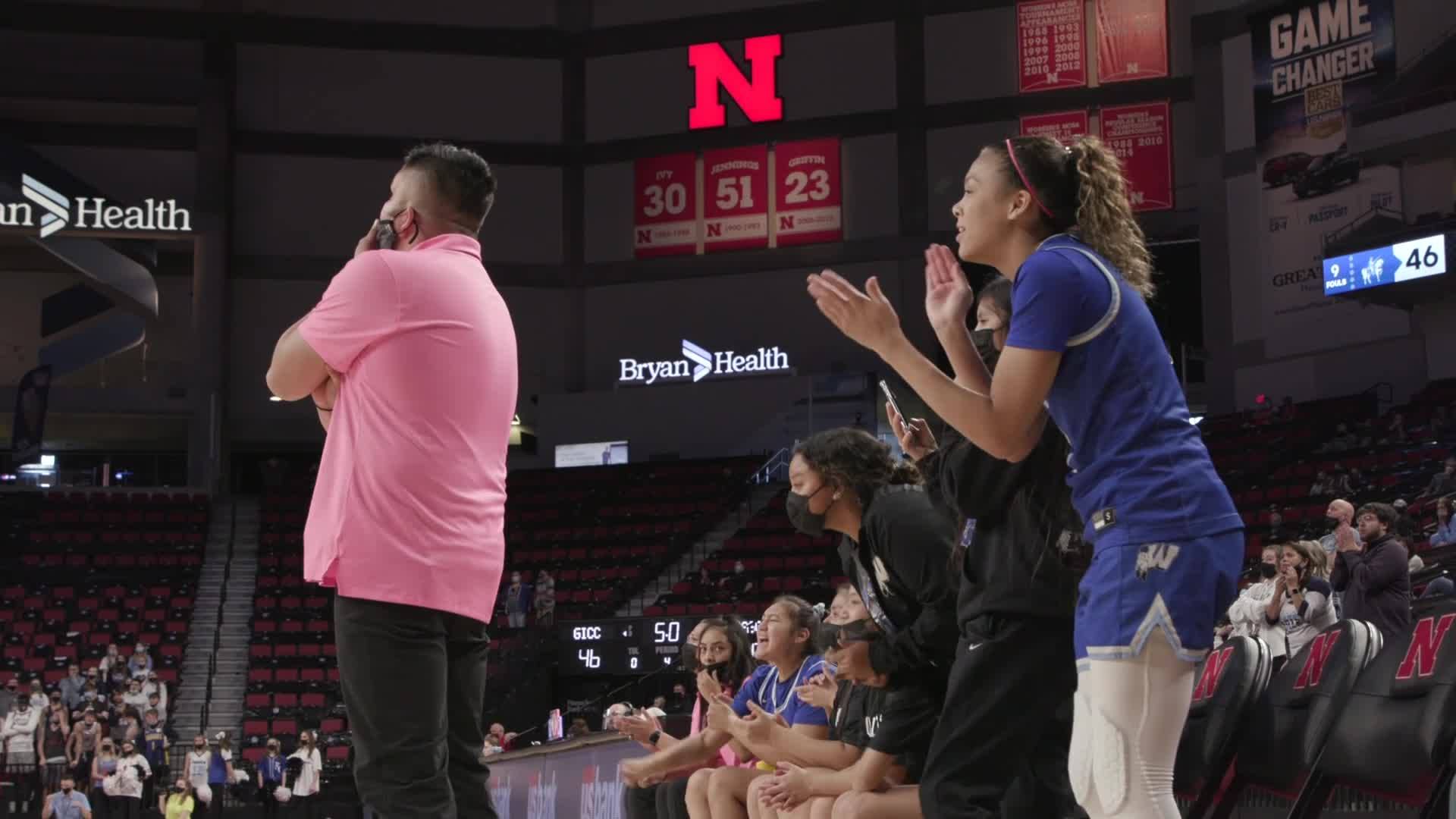 16K views · 439 reactions | The Winnebago Lady Indians advance on to the semi-finals in the NSAA State Championship Tournament!!! They beat the #1 seed G.I.C.C. in today's game. Here is the ending of the game. 

Won and not done!!!
#LadyIndians #GoBigBlue | Winnebago Tribe of Nebraska