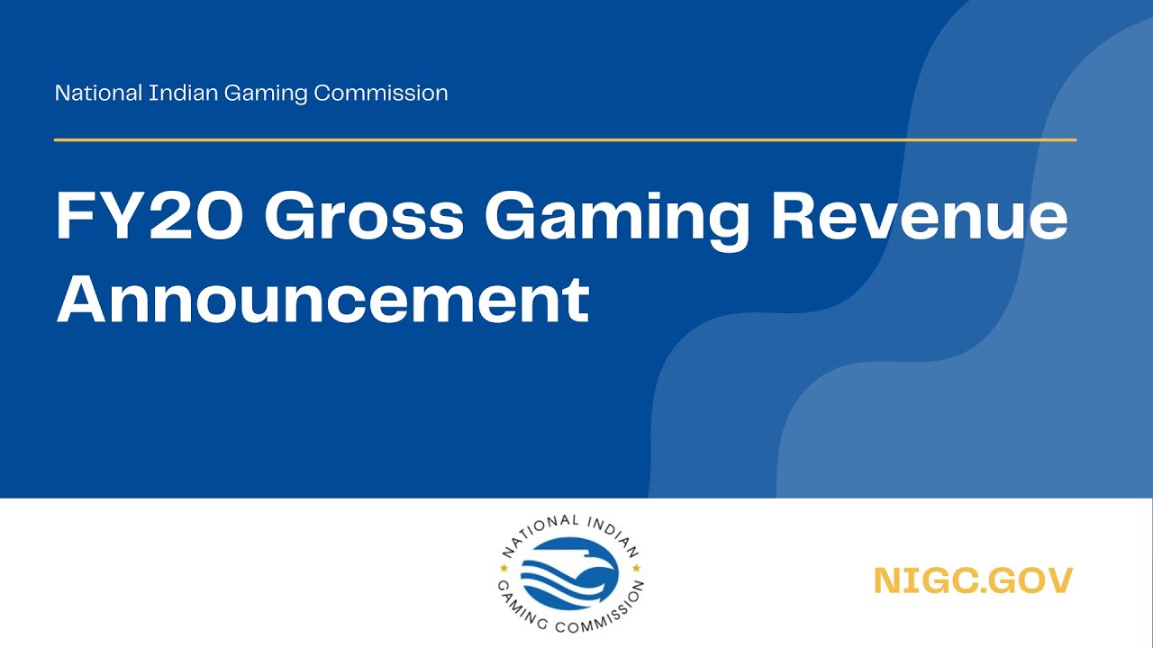 NIGC Fiscal Year 2020 GGR Announcement Video