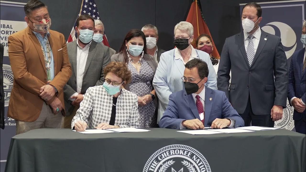 US Deputy Secretary of Transportation Cherokee Nation to sign historic compact.