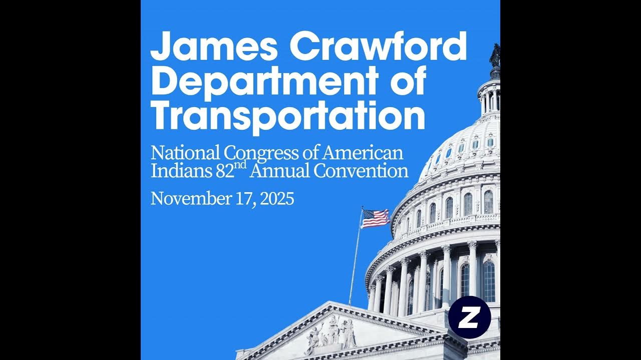James Crawford of Department of Transportation at National Congress of American Indians