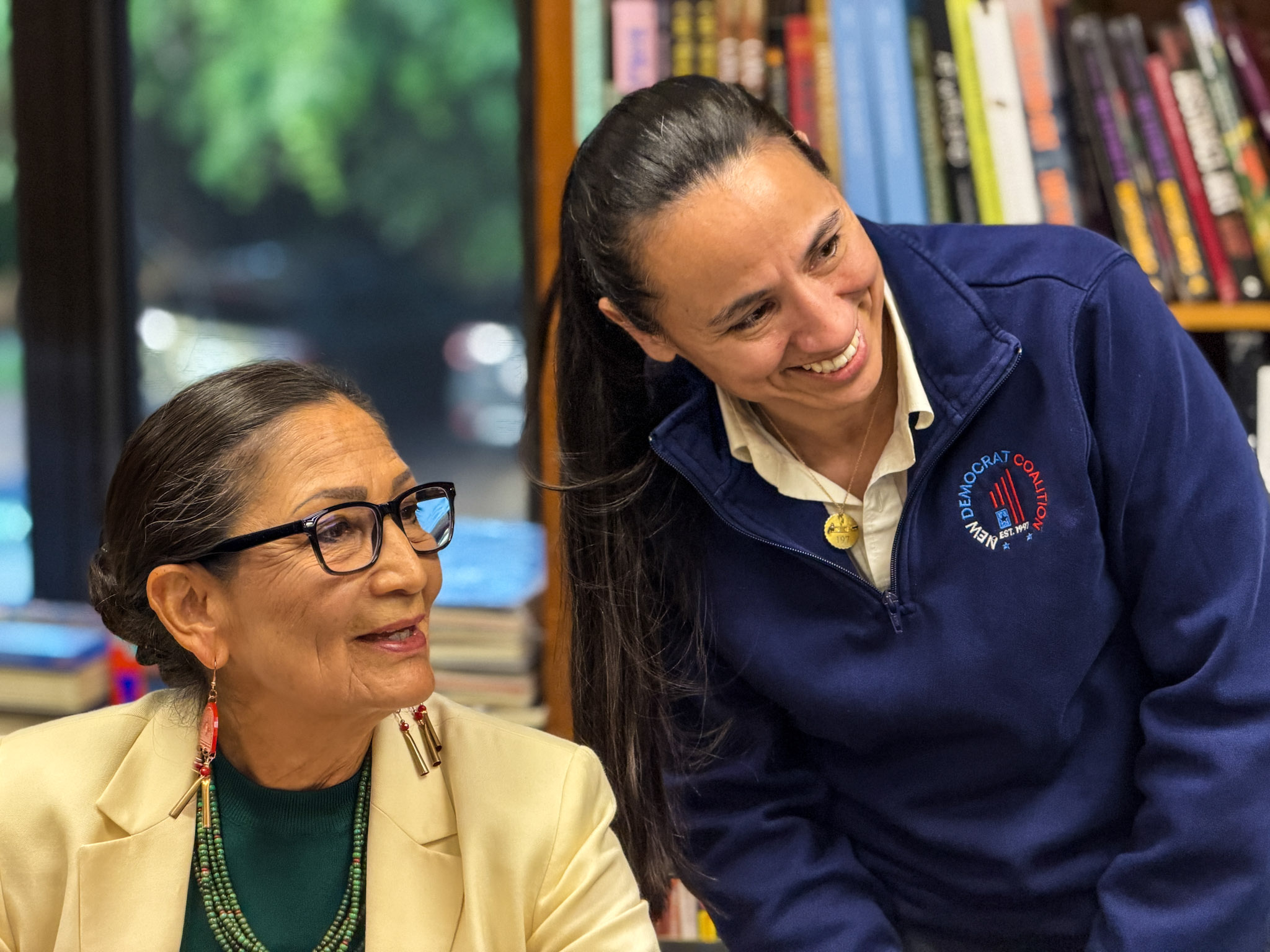 Deb Haaland and Sharice Davids