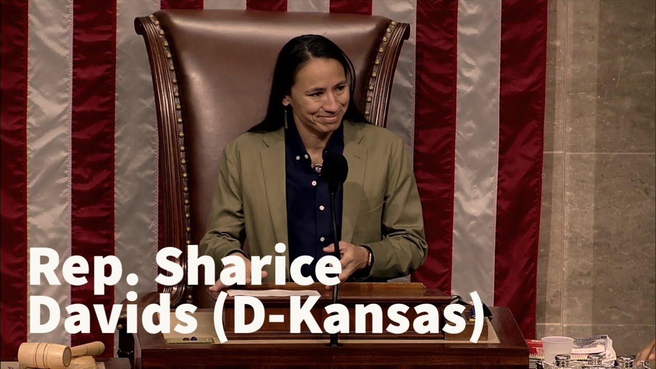 Rep. Sharice Davids (D-Kansas): Speaker pro tempore of the U.S. House of Representatives