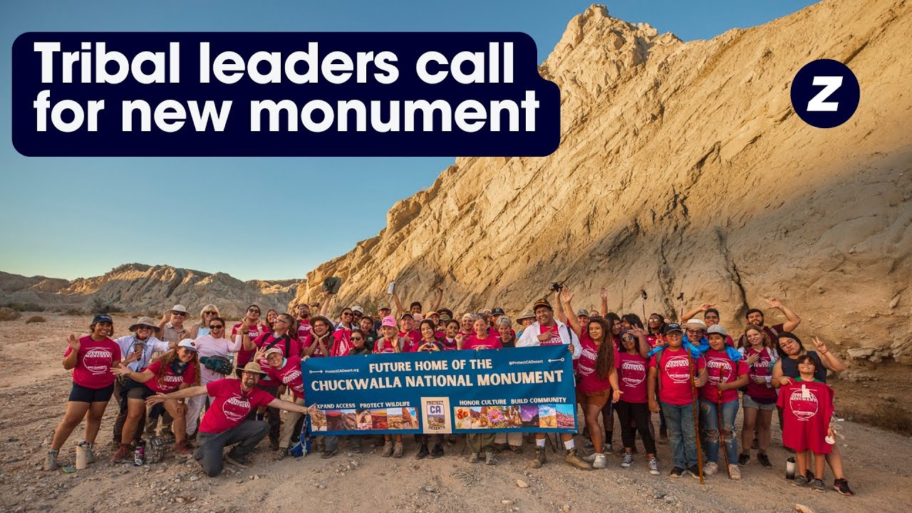 Tribal leaders call on President Biden to designate Chuckwalla National Monument in California
