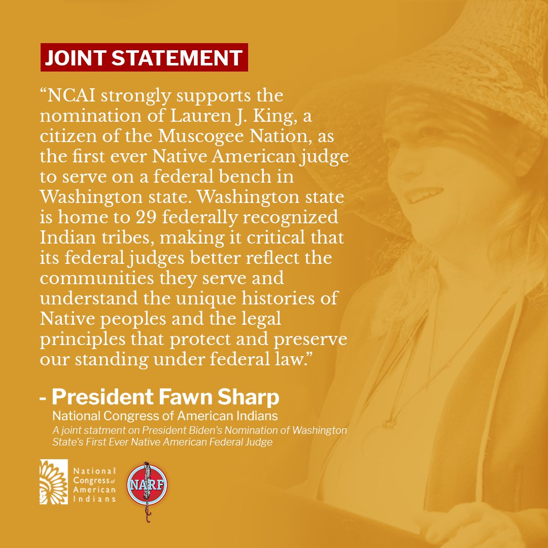 National Congress of American Indians (@NCAI1944) on X