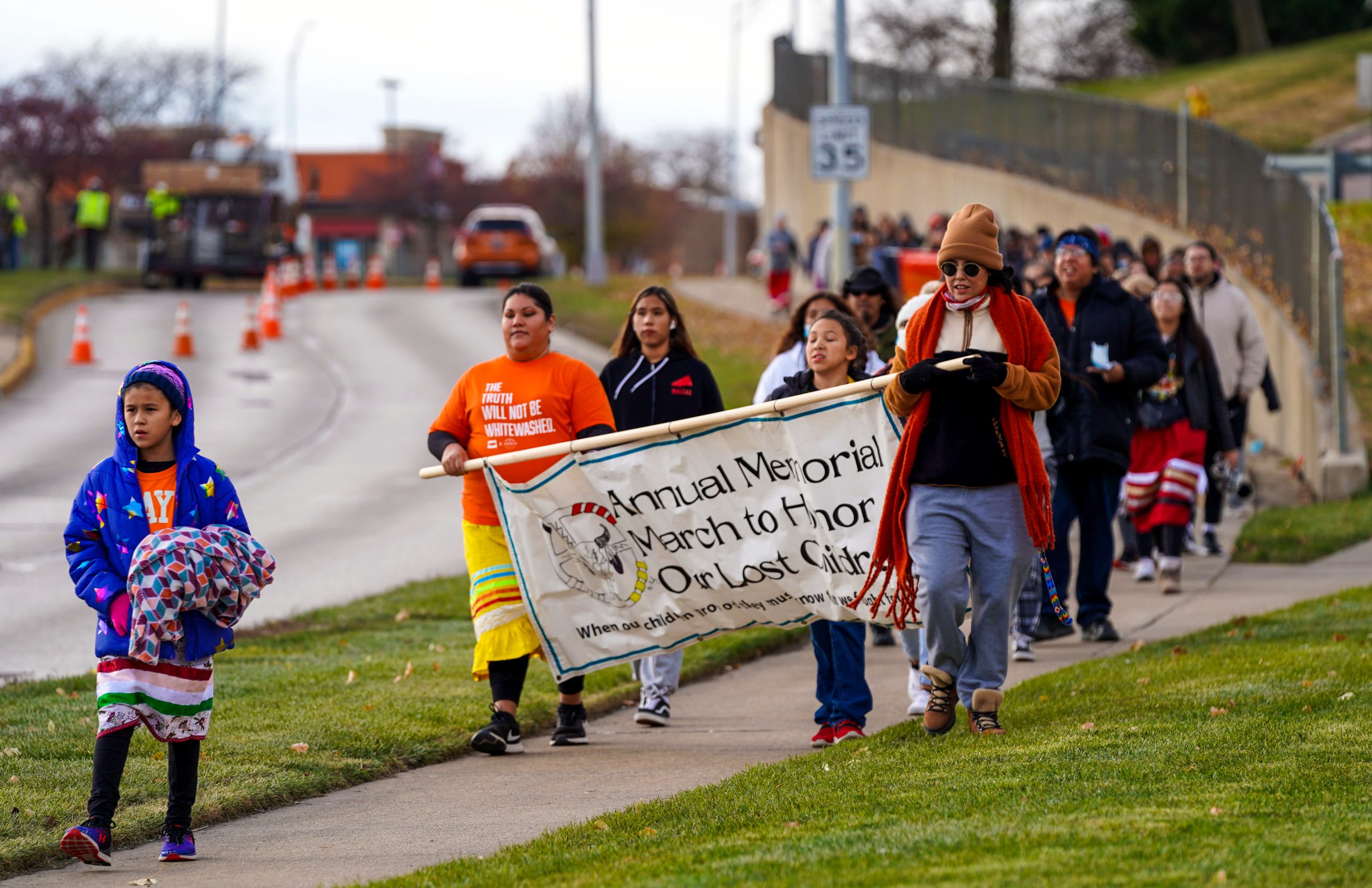 ‘We have a lot of work to do’: Native community continues annual walk for lost children