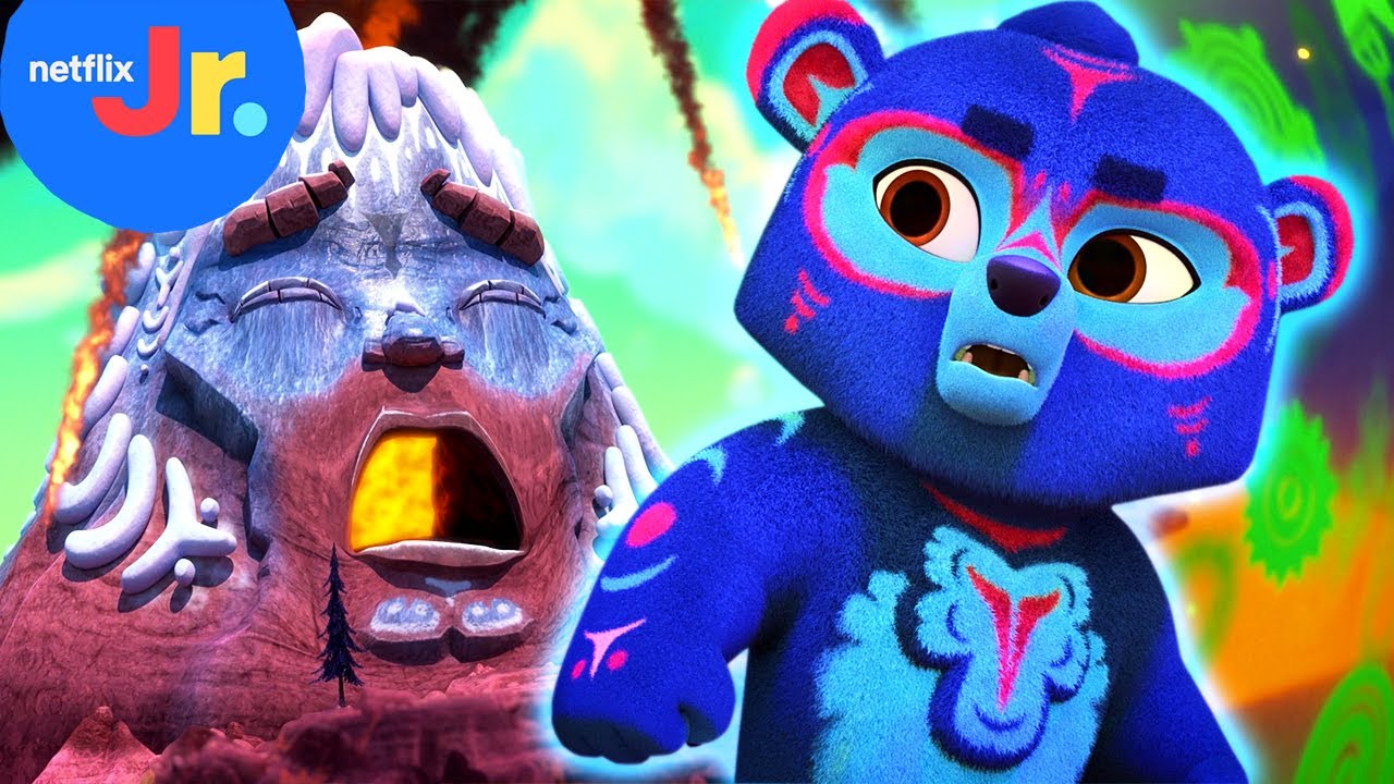 Rumble Mountain Rumble! 🌋 | Spirit Rangers | Netflix Jr