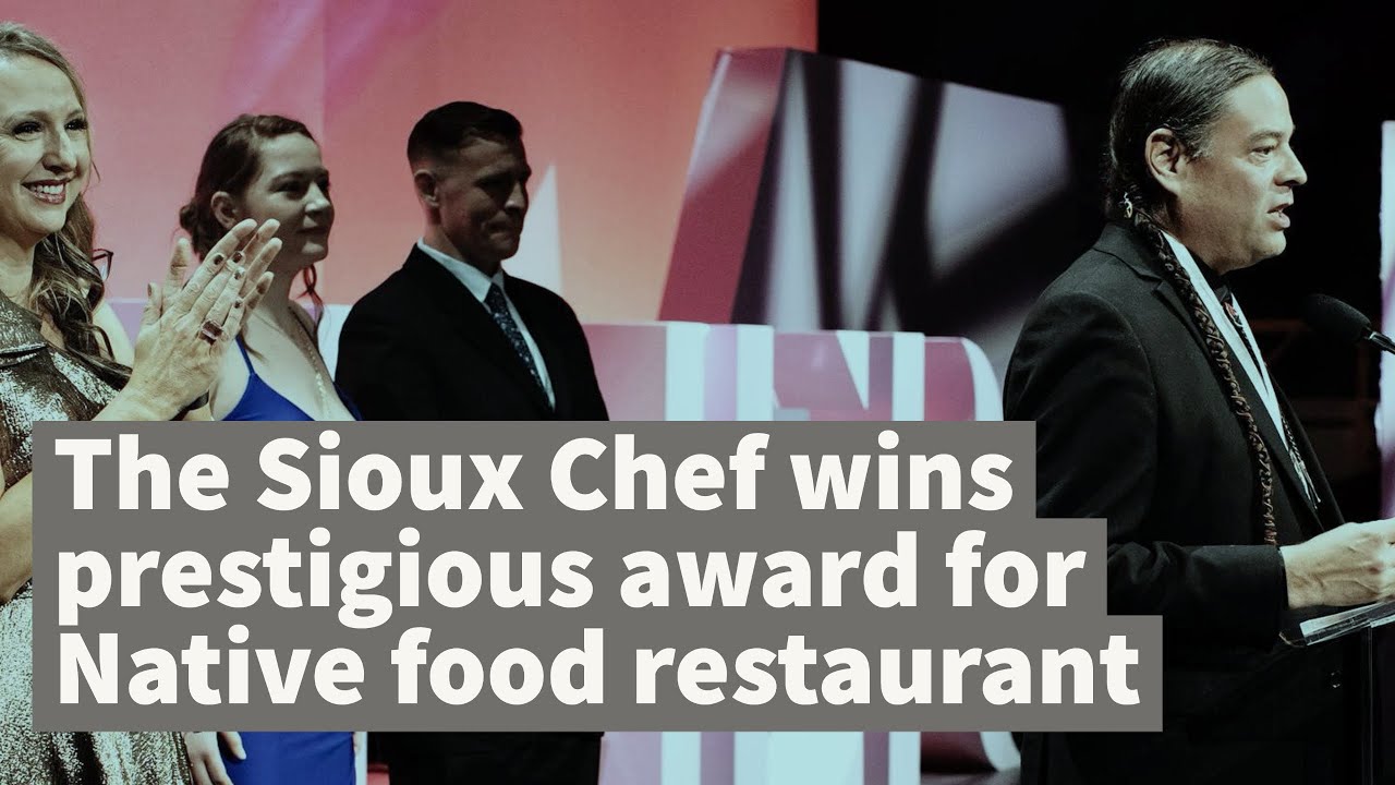 The Sioux Chef Sean Sherman wins prestigious award for debut Native food restaurant Owamni