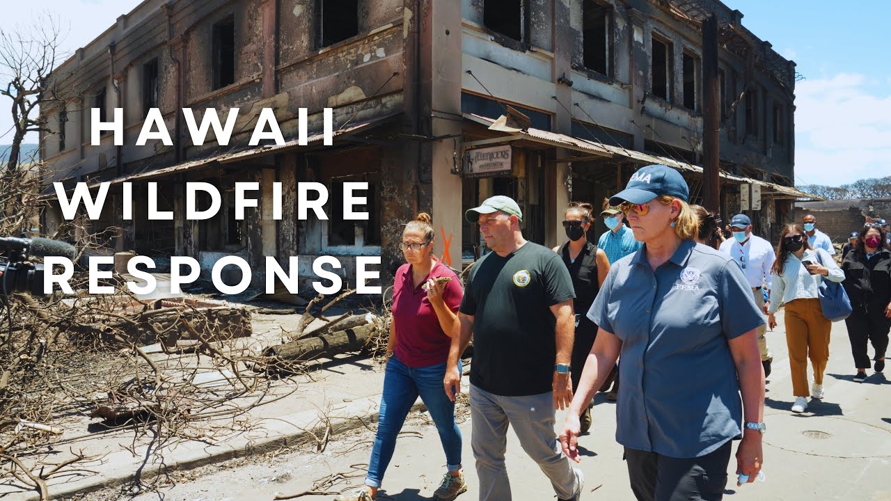 Hawaii Wildfire Response #mauiwildfires