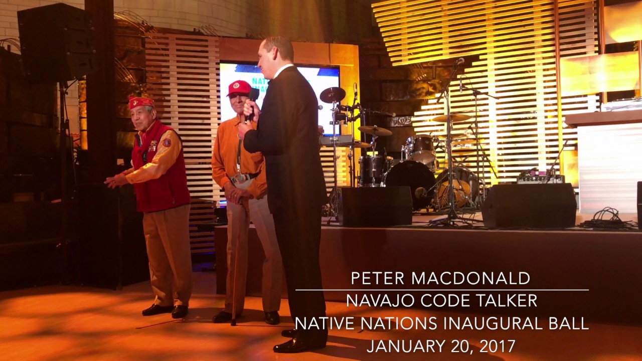 Peter MacDonald - Navajo Code Talker