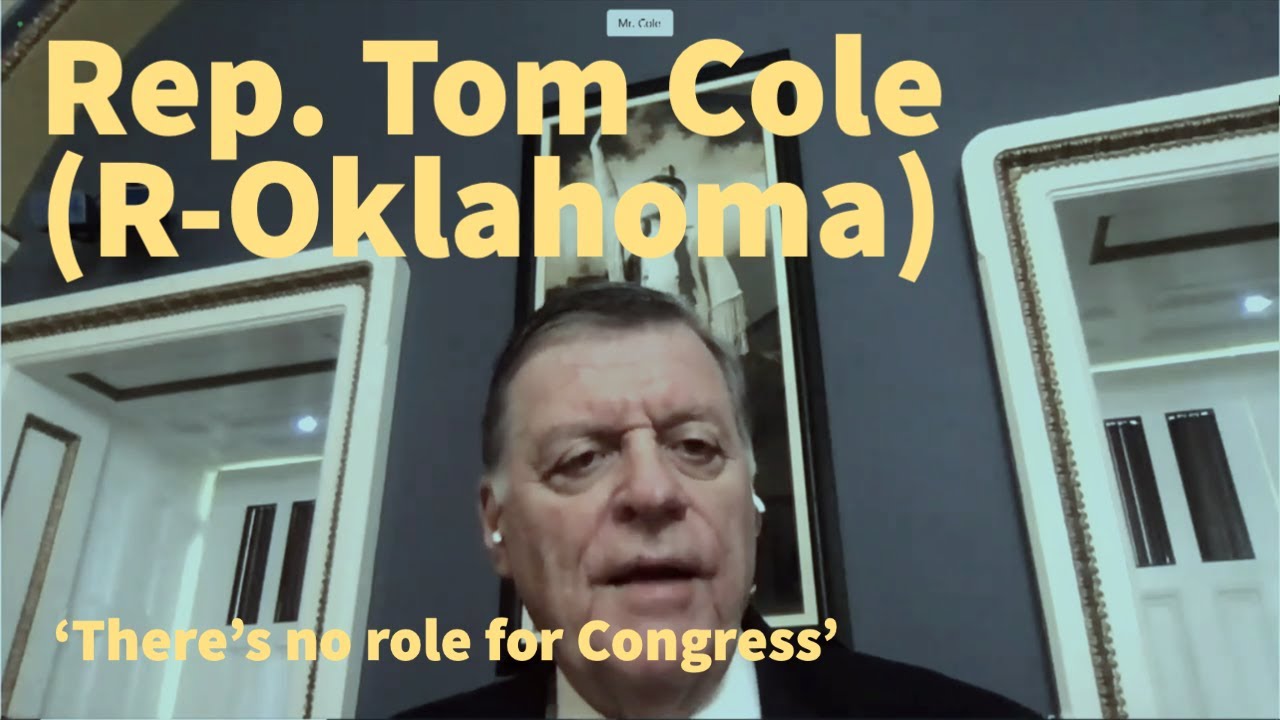 'There’s no role for Congress': Rep. Tom Cole (R-Oklahoma) on Removing Donald Trump