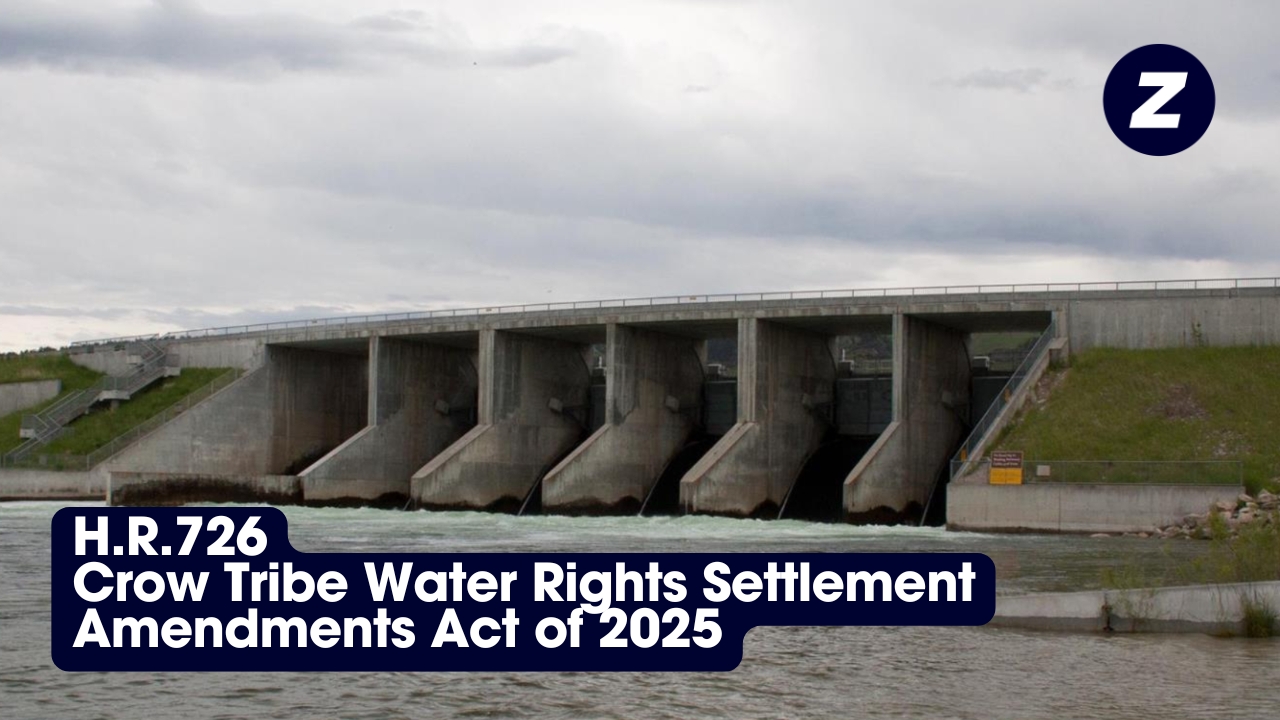 Markup on H.R.726, the Crow Tribe Water Rights Settlement Amendments Act
