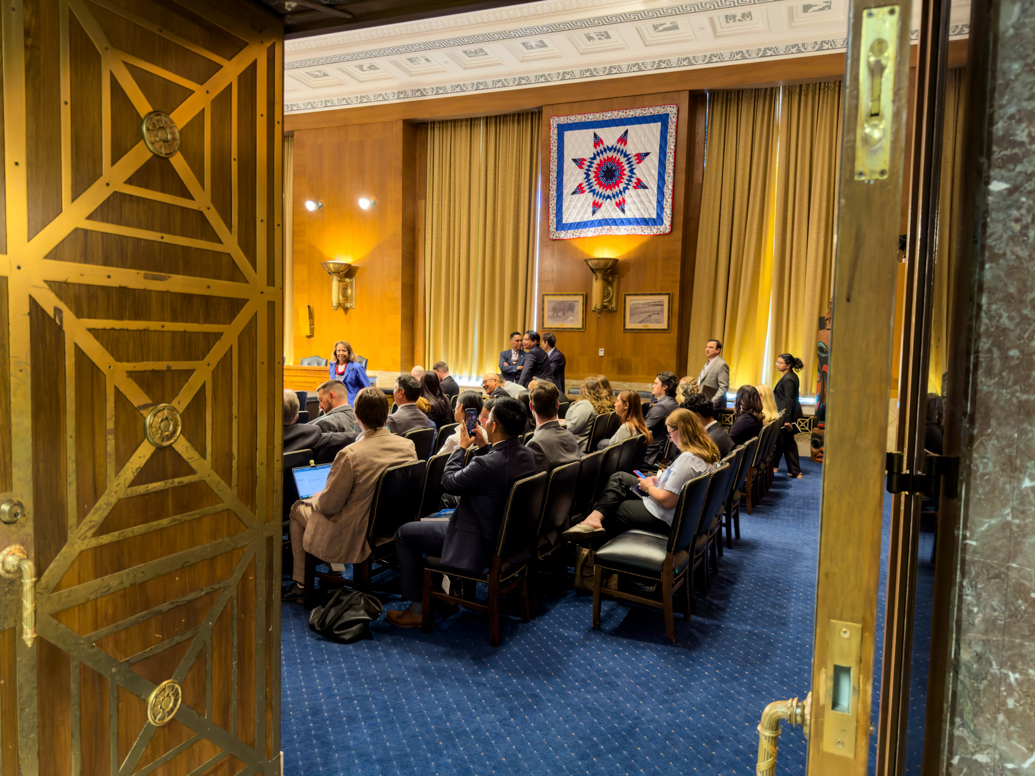 Witness list for Senate Committee on Indian Affairs hearing on NAHASDA bill
