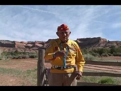 John Kinsel - Navajo Code Talker - Living History.mov
