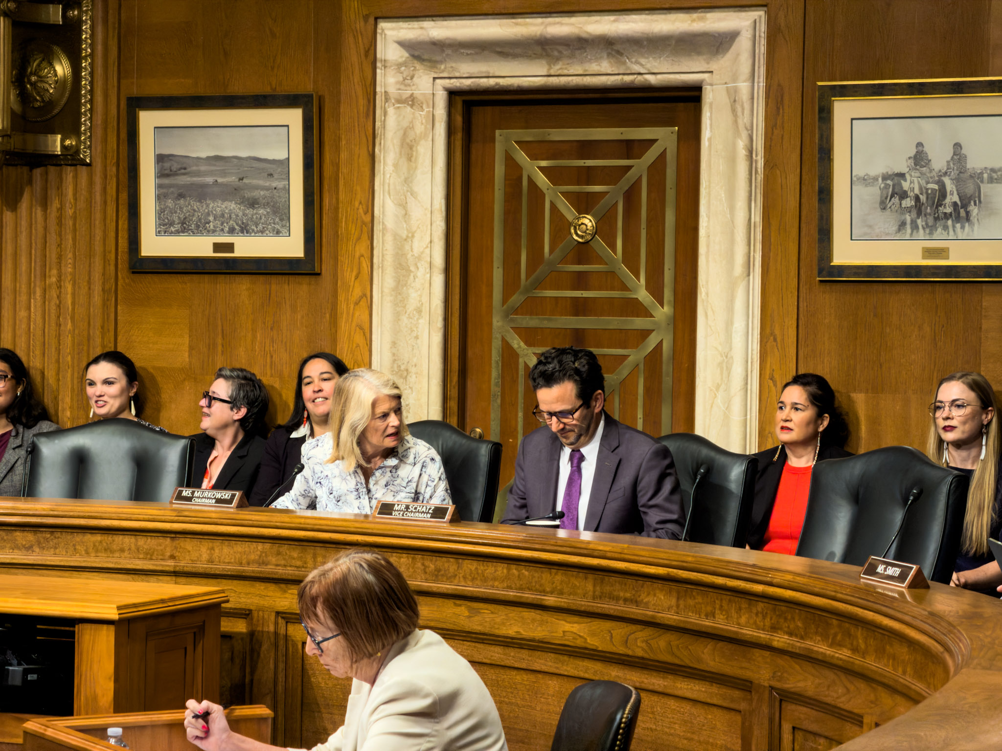 Lisa Murkowski and Brian Schatz