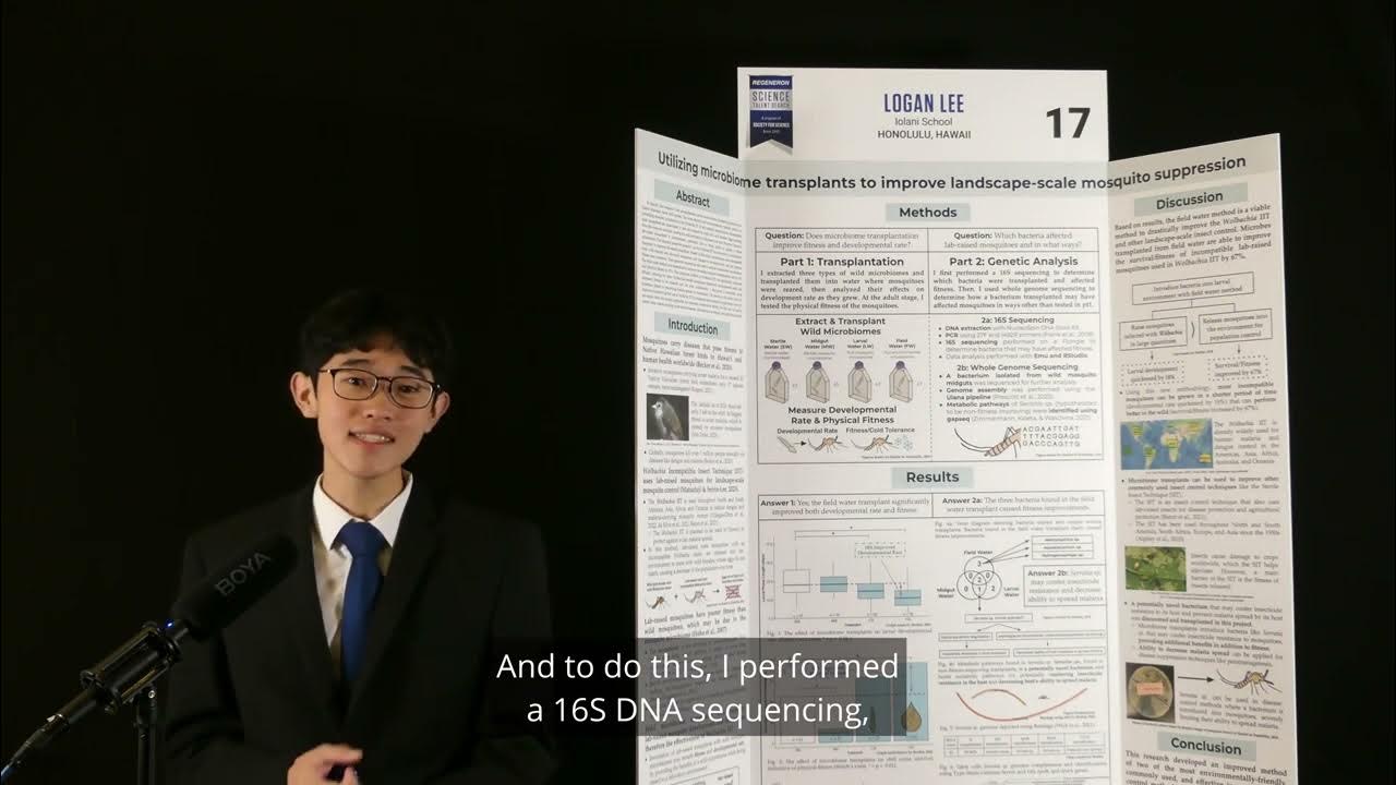 STS 2025 Finalist Logan Lee