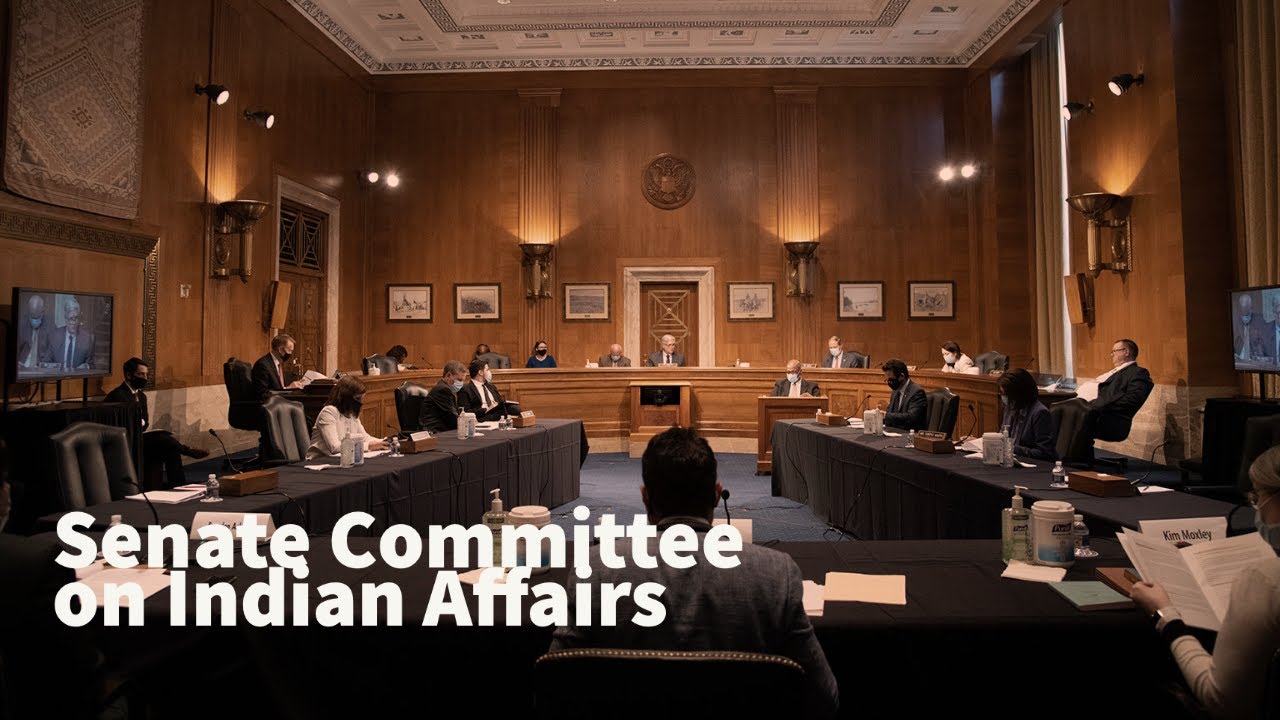 Senate Committee on Indian Affairs Organizational Meeting | 117th Congress