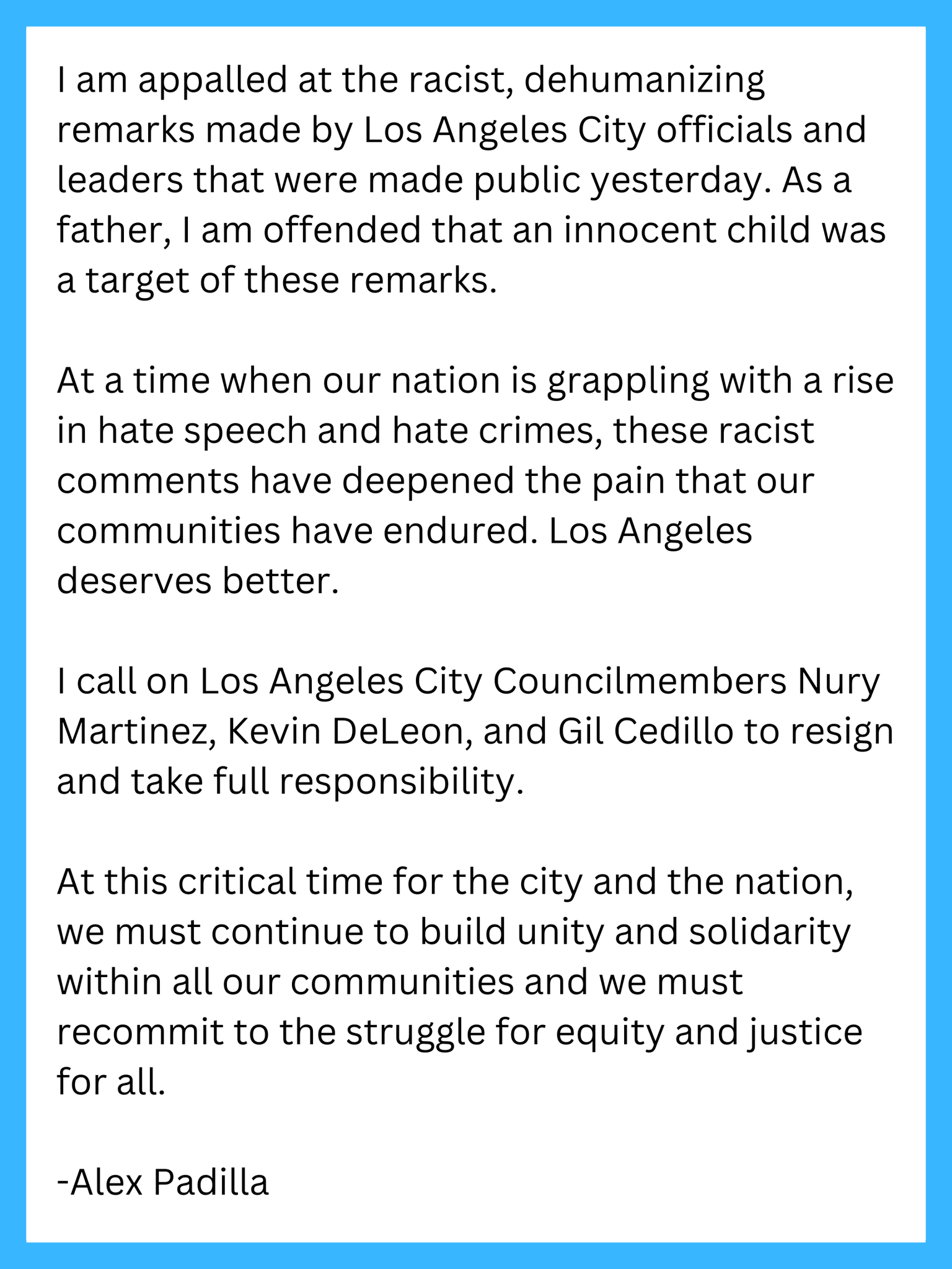 Alex Padilla (@AlexPadilla4CA) on X