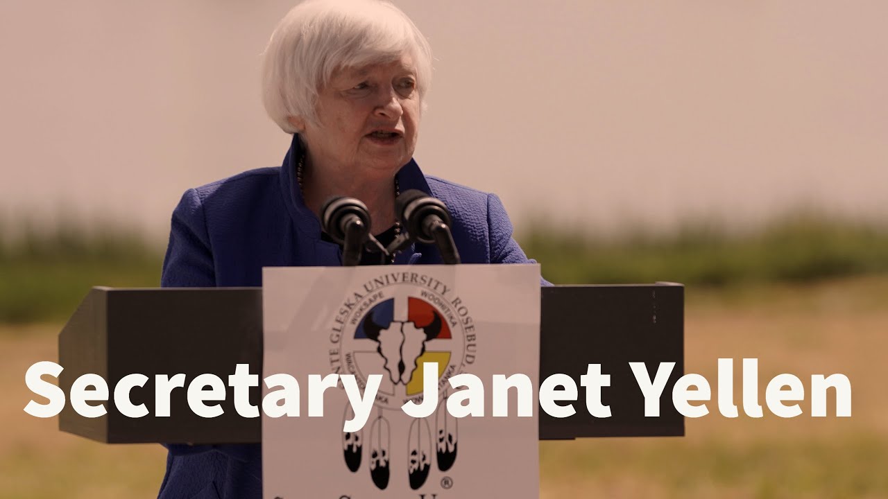 Secretary Yellen delivers remarks on first visit to Indian Country