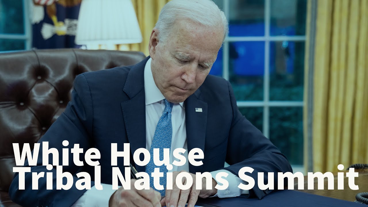 President Joe Biden - White House Tribal Nations Summit - November 15, 2021