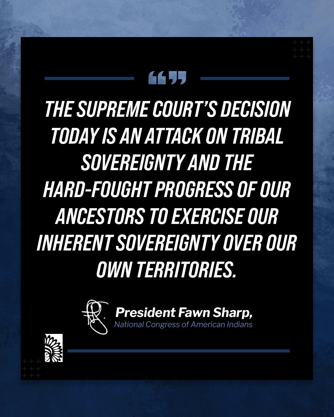 National Congress of American Indians (@NCAI1944) on X