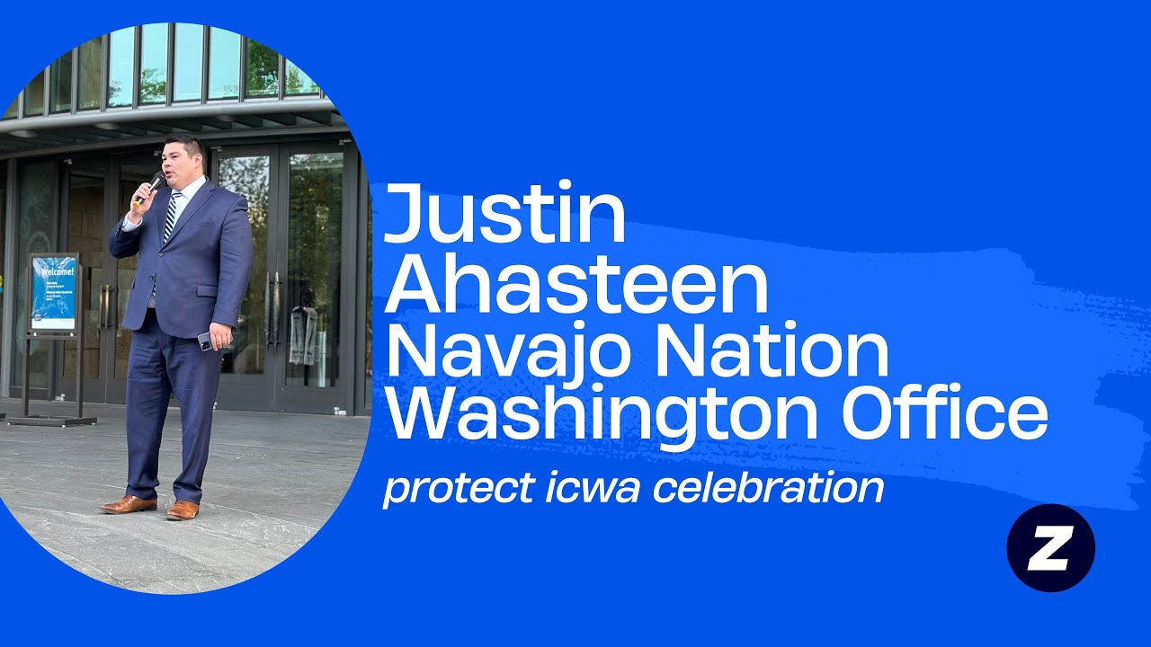 Justin Ahasteen #ProtectICWA Celebration #Brackeen