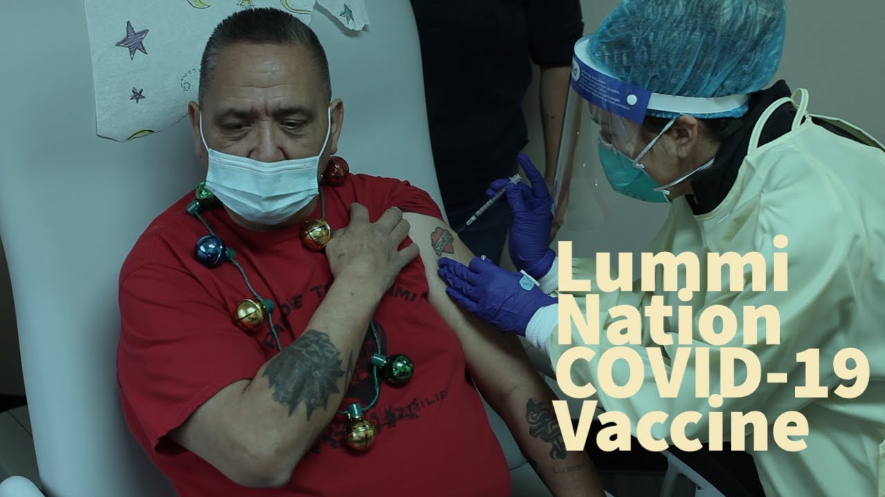 Lummi Nation administers first #COVID19 vaccination